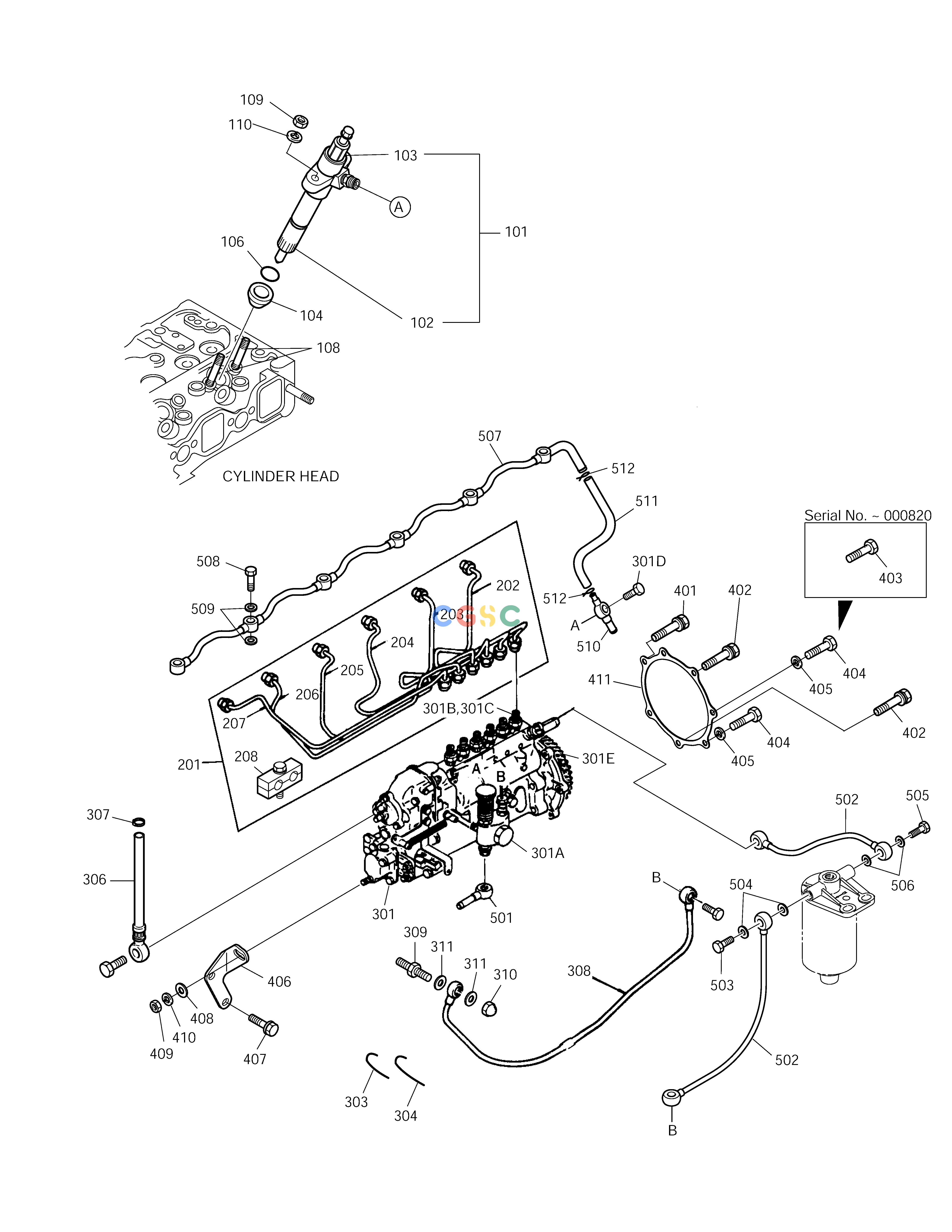斗山零件查询FUEL SYSTEM SOLAR 170LC-V Doosan parts catalog online