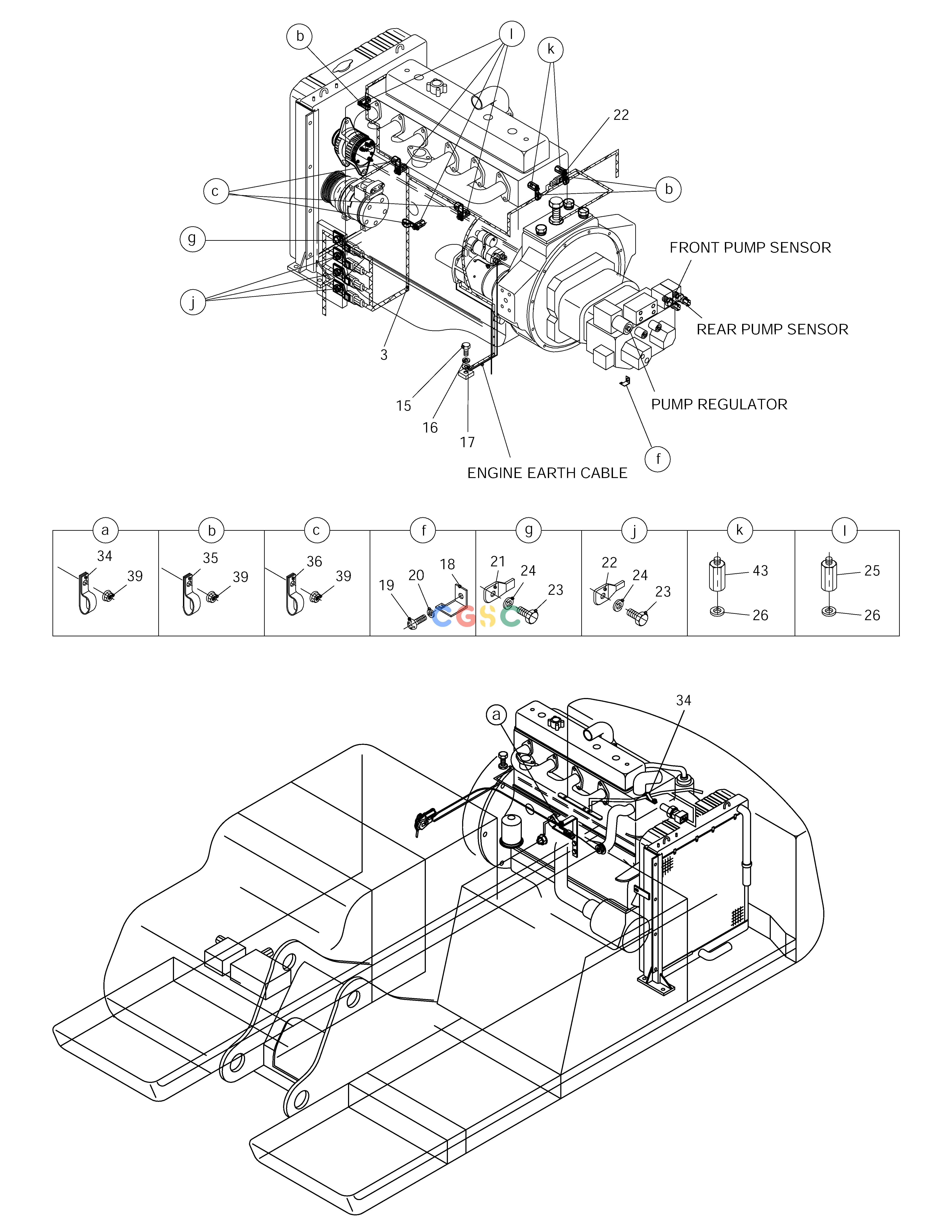 斗山零件查询ELECTRIC WIRING(2)-ENGINE SOLAR 170LC-V Doosan parts catalog online