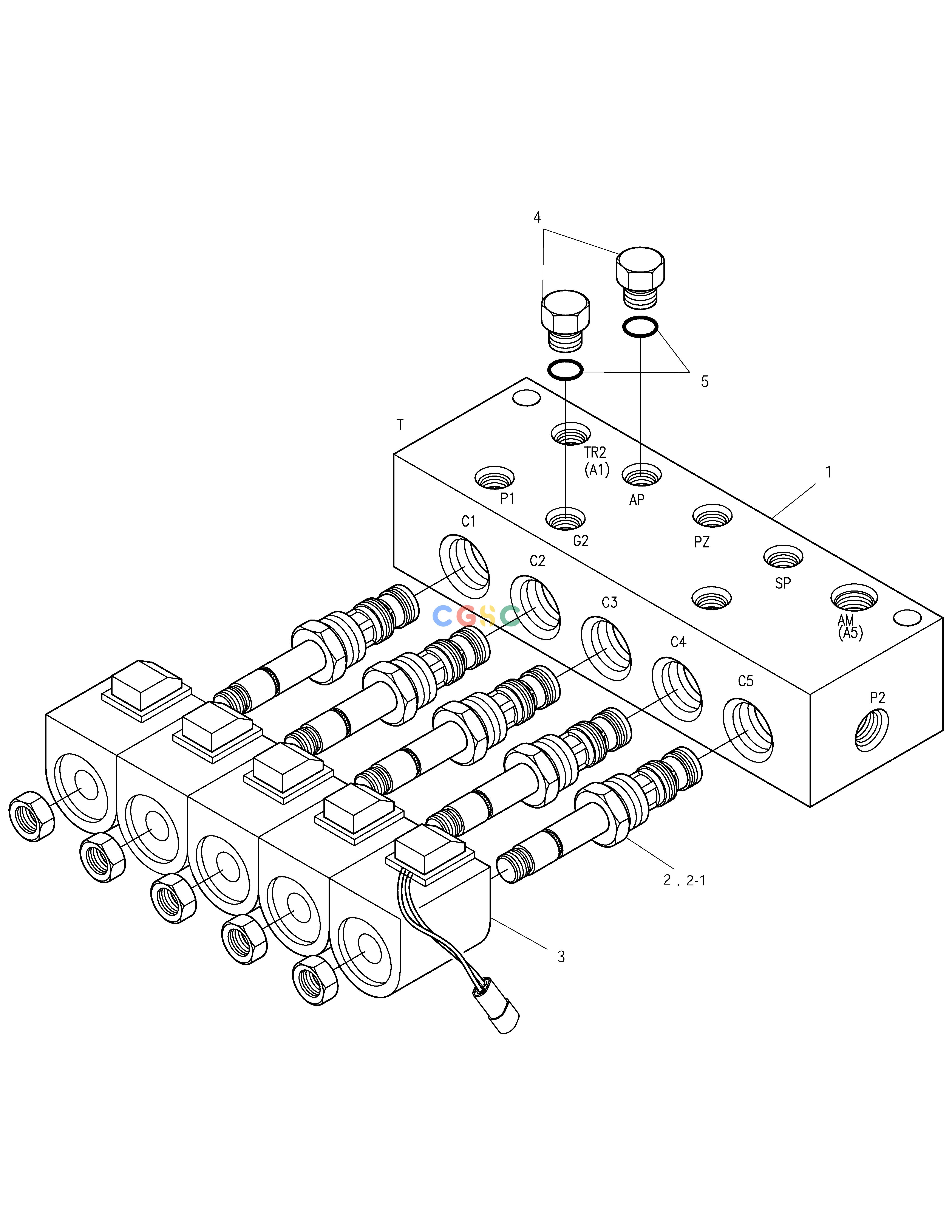 斗山零件查询SOLENOID VALVE SOLAR 170LC-V Doosan parts catalog online