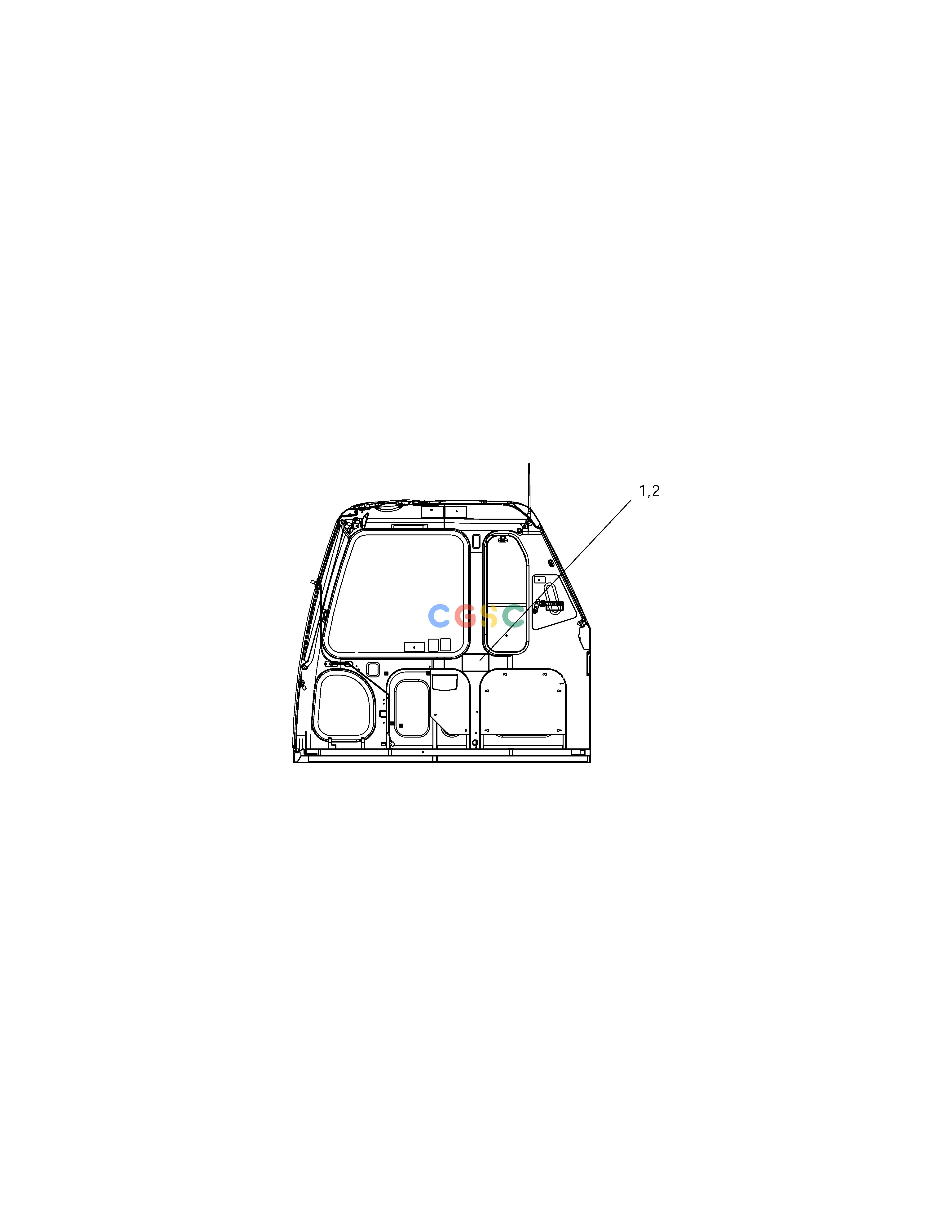 斗山零件查询NAME PLATE-ONE & TWO WAY SOLAR 255LC-V Doosan parts catalog online