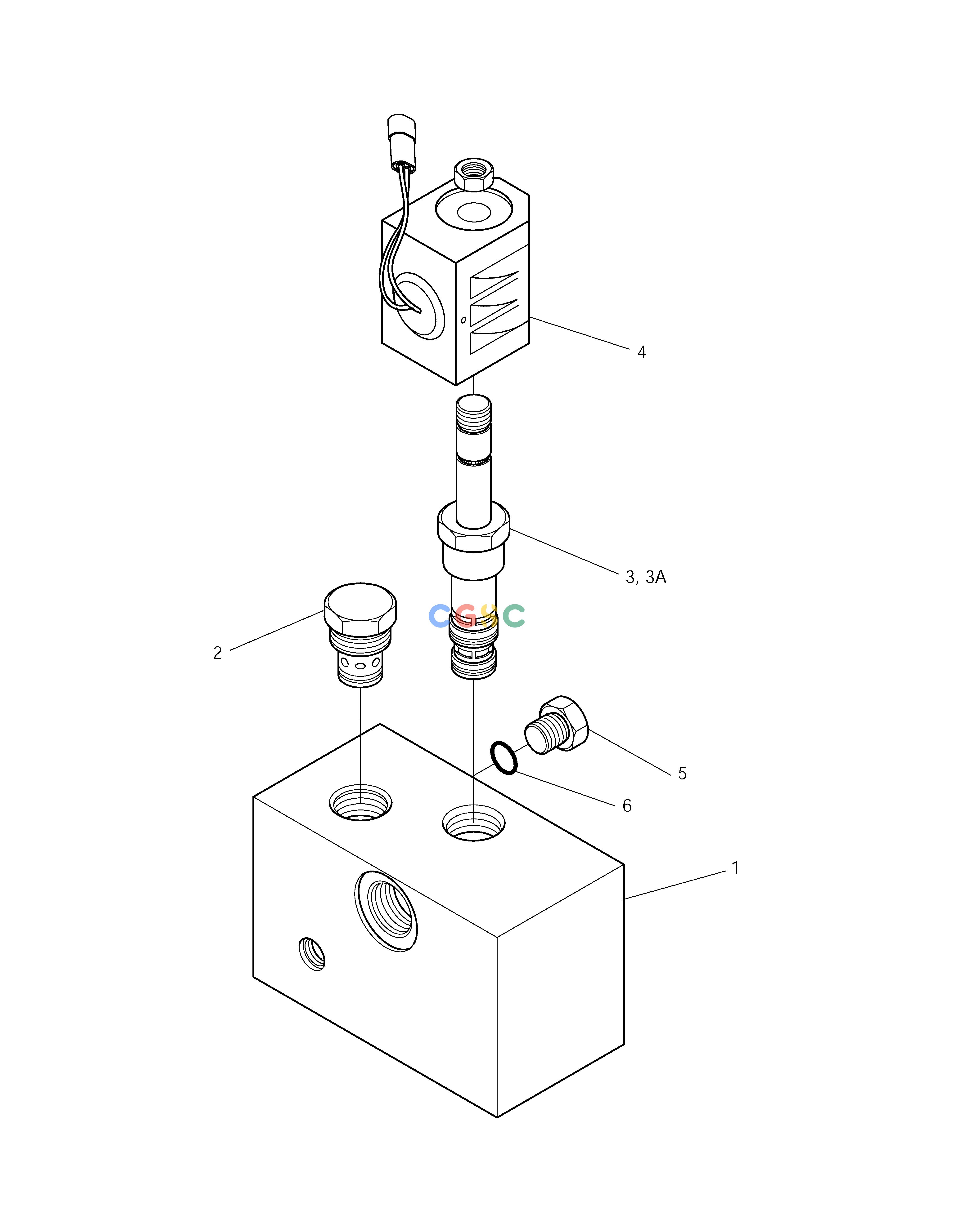 斗山零件查询PILOT VALVE SOLAR 255LC-V Doosan parts catalog online