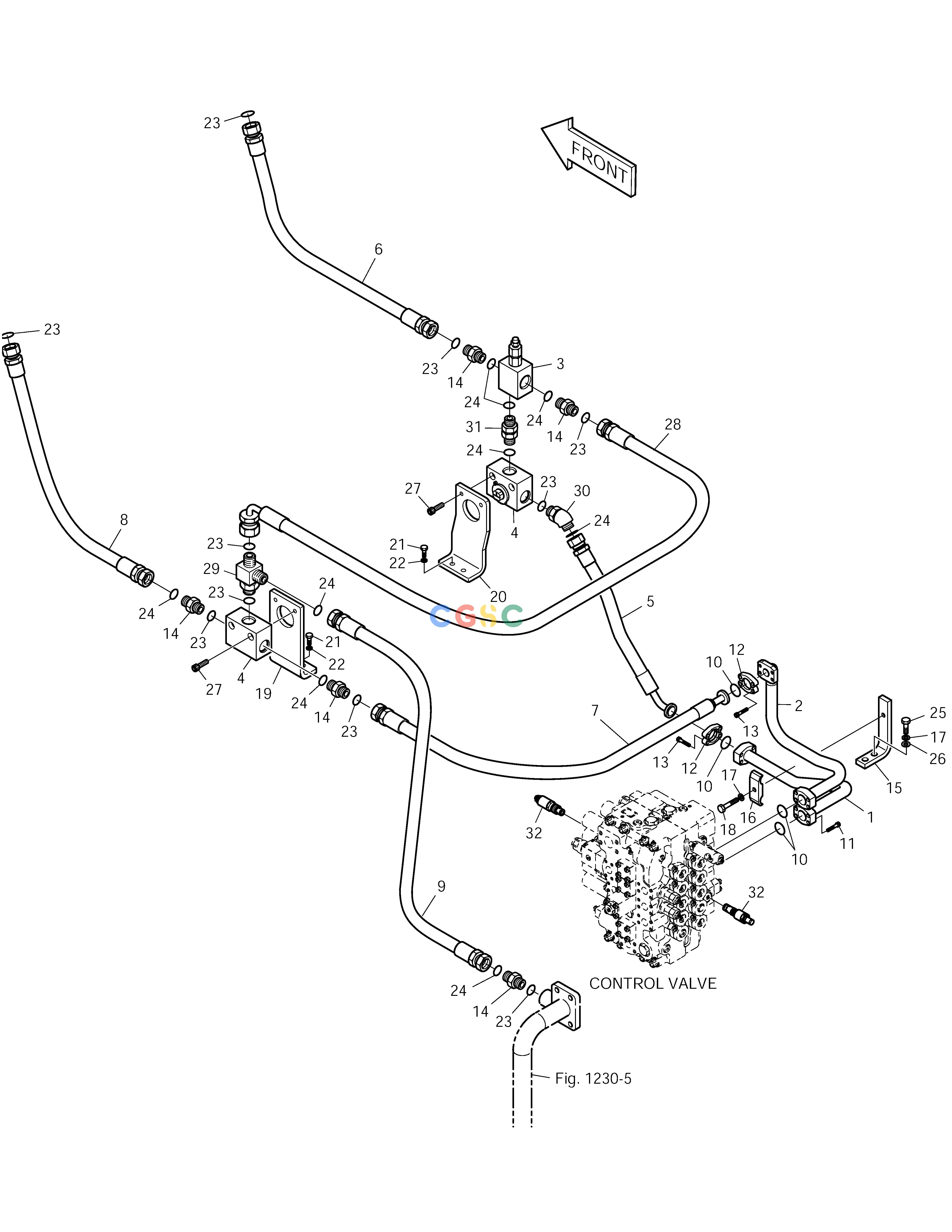斗山零件查询MAIN PIPING-PE3C SOLAR 255LC-V Doosan parts catalog online