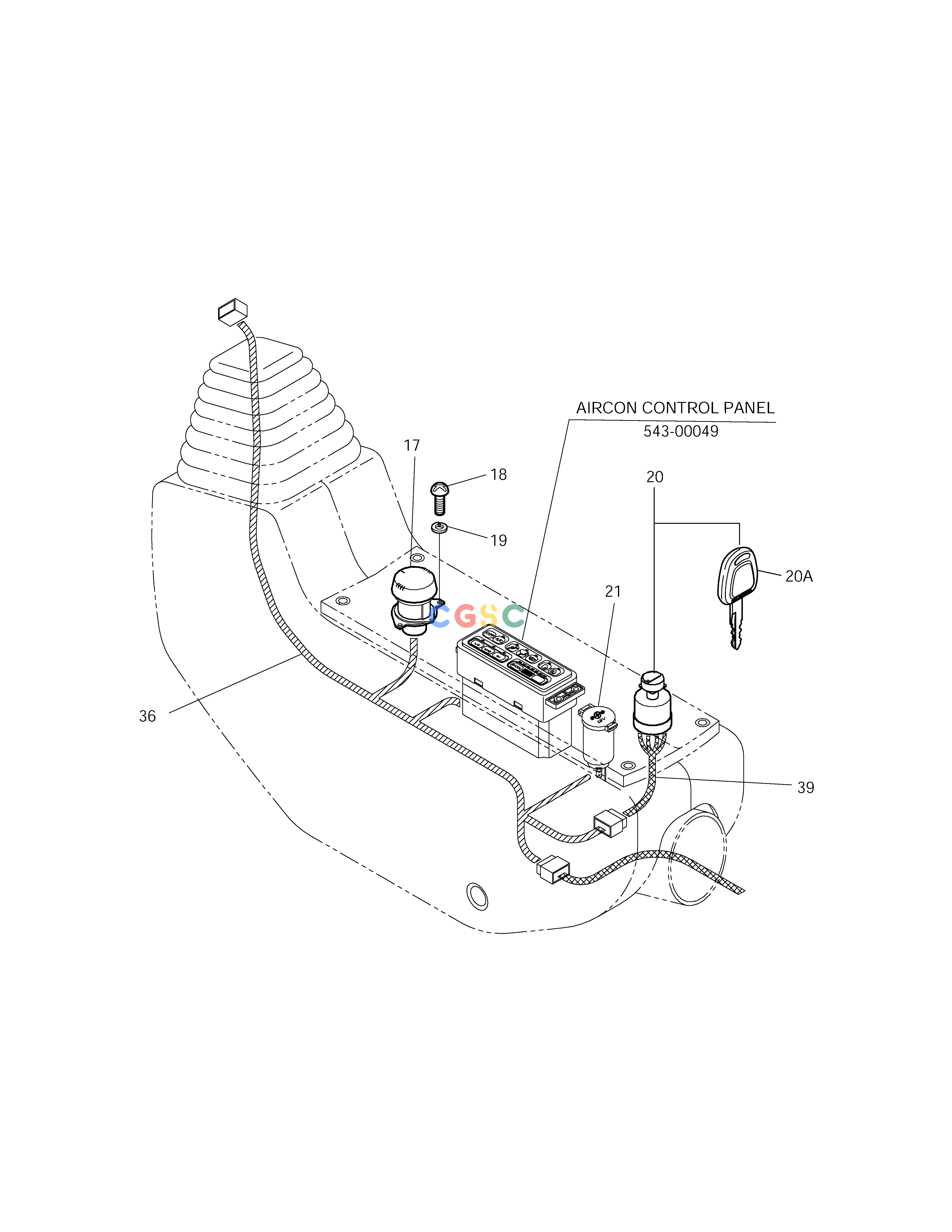 斗山零件查询ELECTRIC PARTS(2)-STAND(R.H) SOLAR 210W-V Doosan parts catalog online