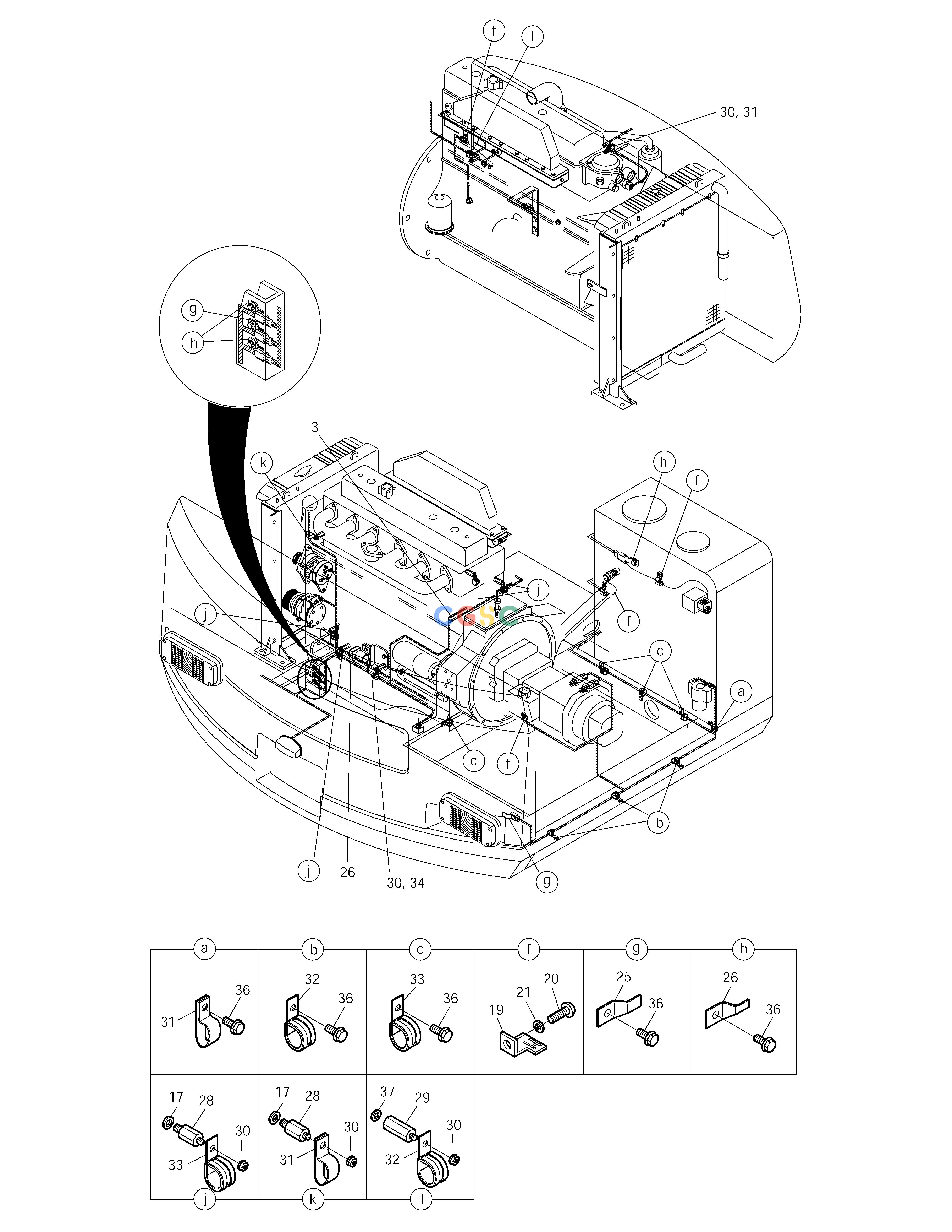 斗山零件查询ELECTRIC WIRING(2)-ENGINE SOLAR 210W-V Doosan parts catalog online