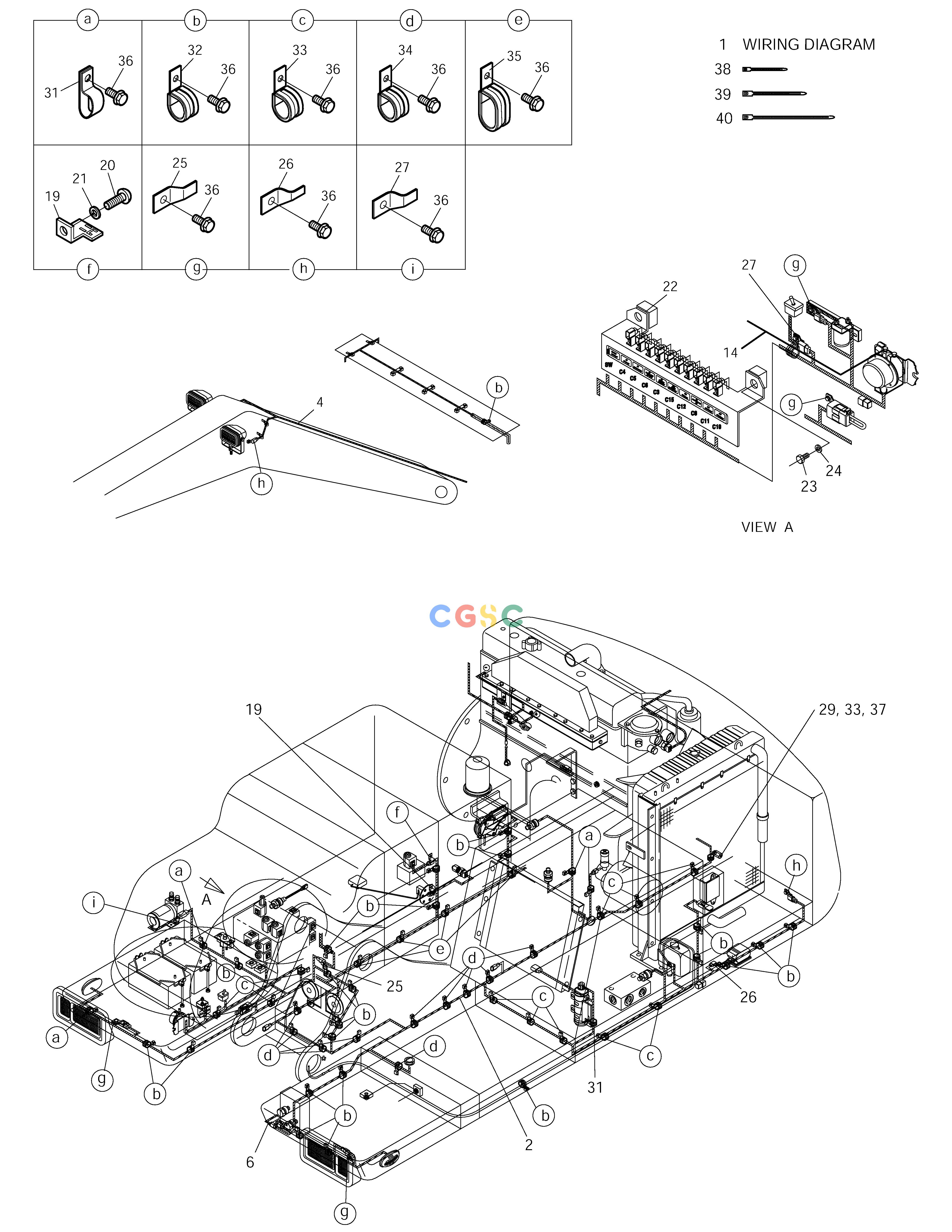 斗山零件查询ELECTRIC WIRING(3)-RELATED PARTS SOLAR 210W-V Doosan parts catalog online