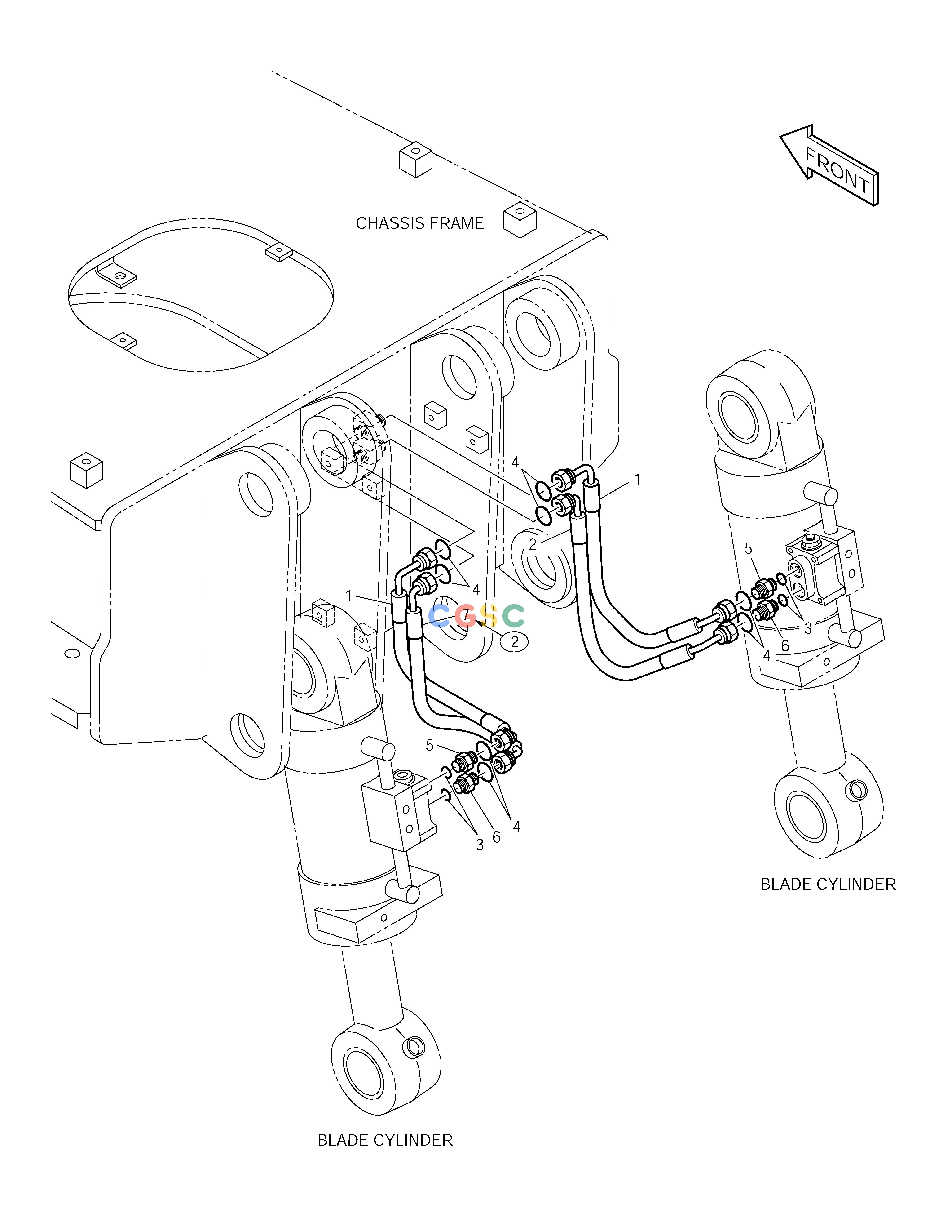 斗山零件查询BLADE PIPING SOLAR 210W-V Doosan parts catalog online
