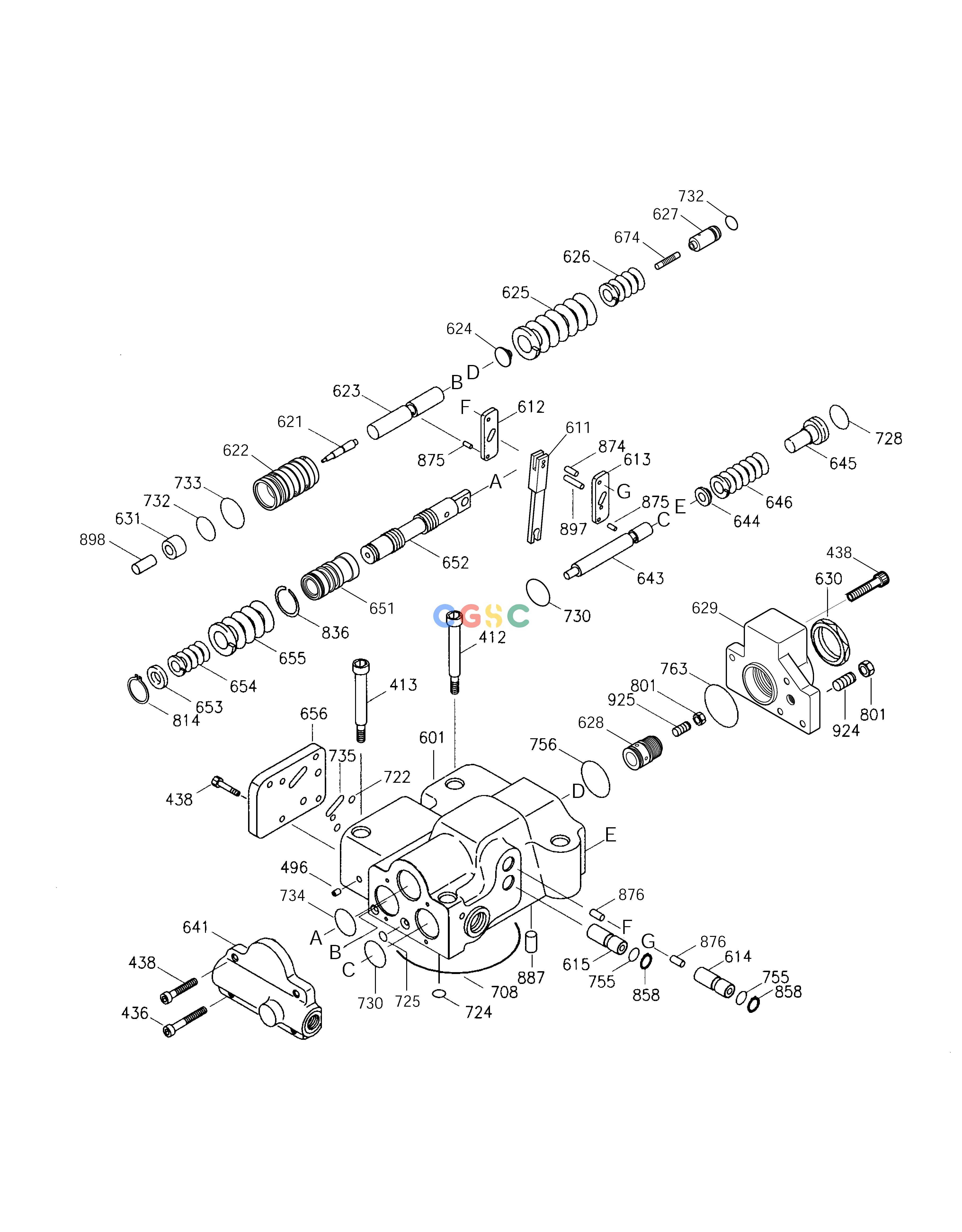 斗山零件查询PUMP REGULATOR SOLAR 210W-V Doosan parts catalog online
