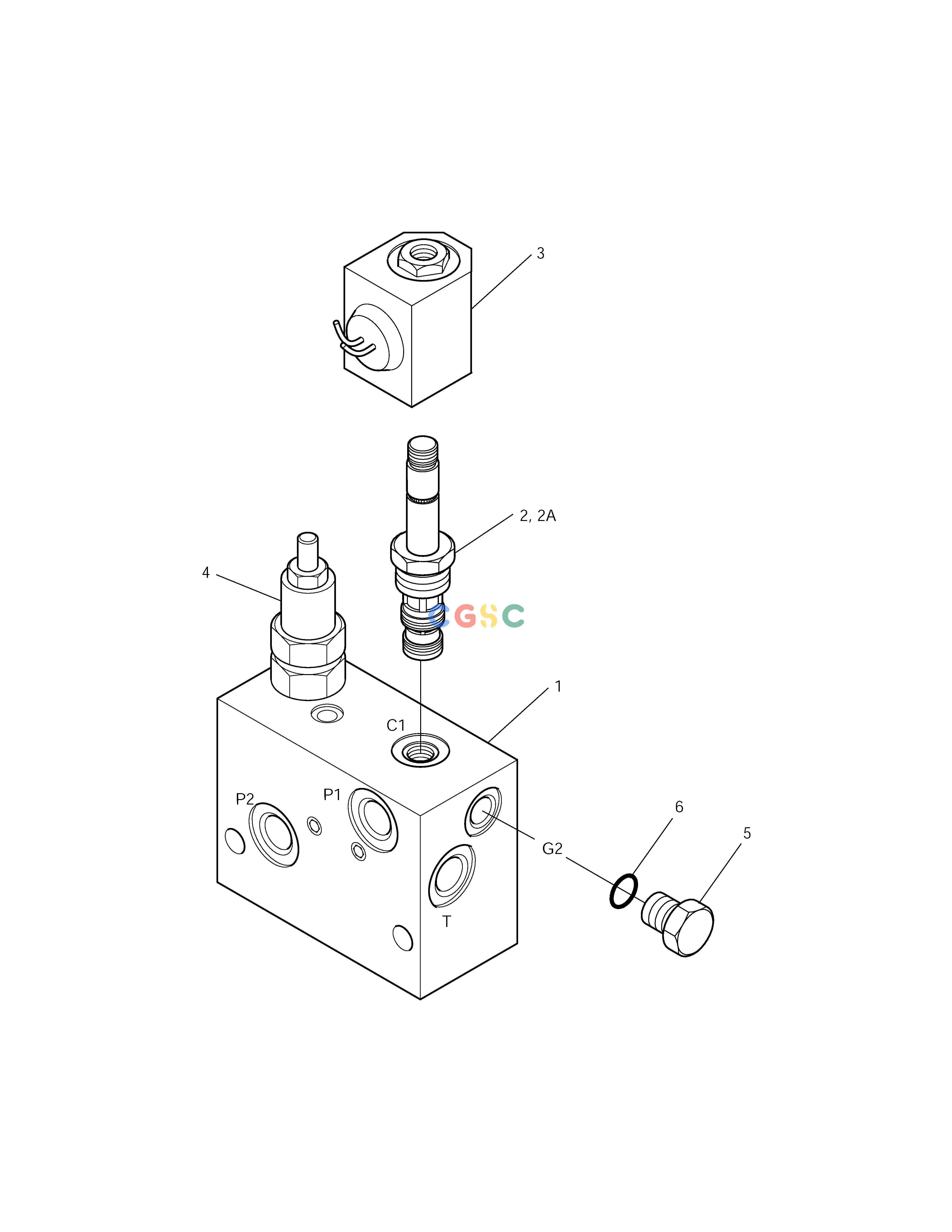 斗山零件查询SOLENOID VALVE SOLAR 210W-V Doosan parts catalog online