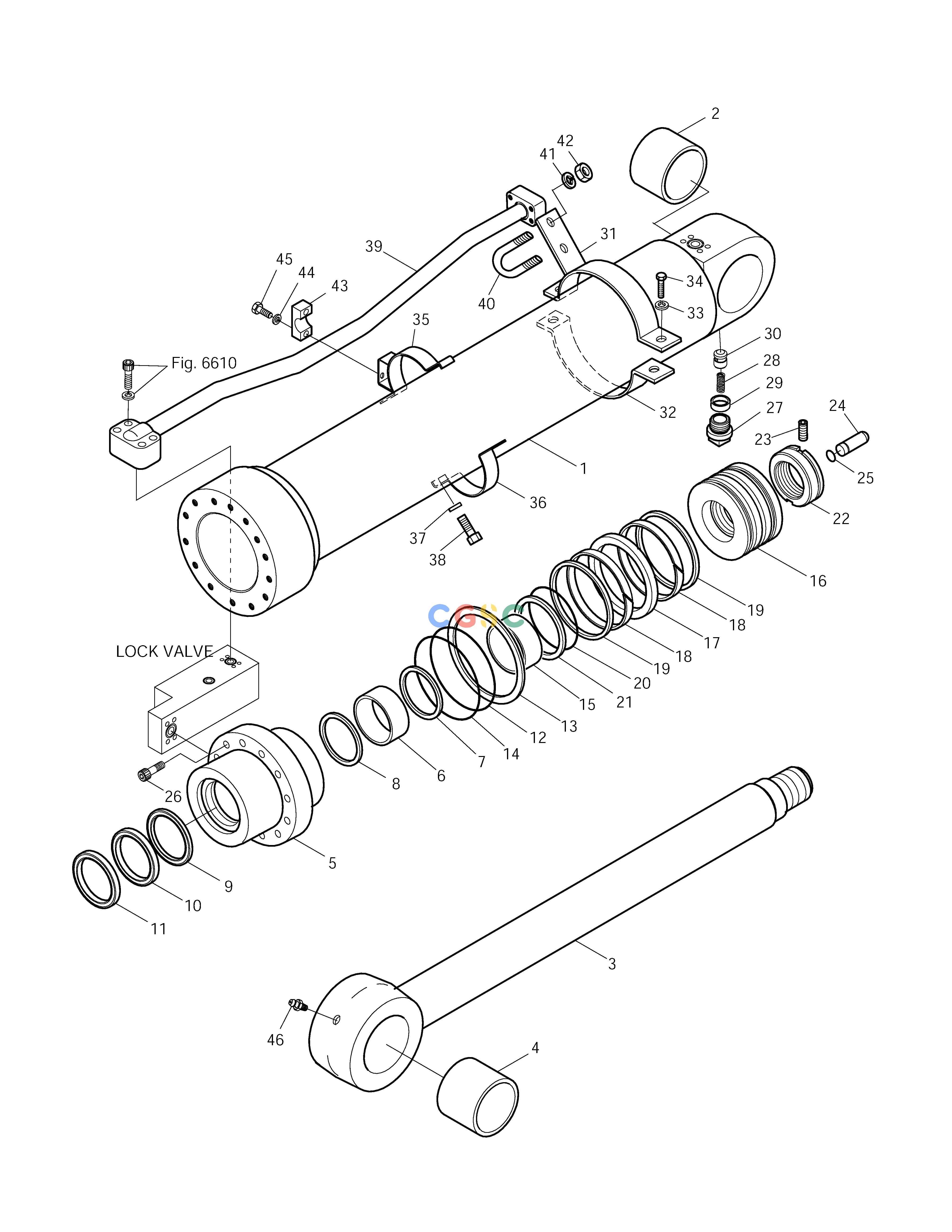斗山零件查询ARM CYLINDER-LOCK VALVE SOLAR 210W-V Doosan parts catalog online
