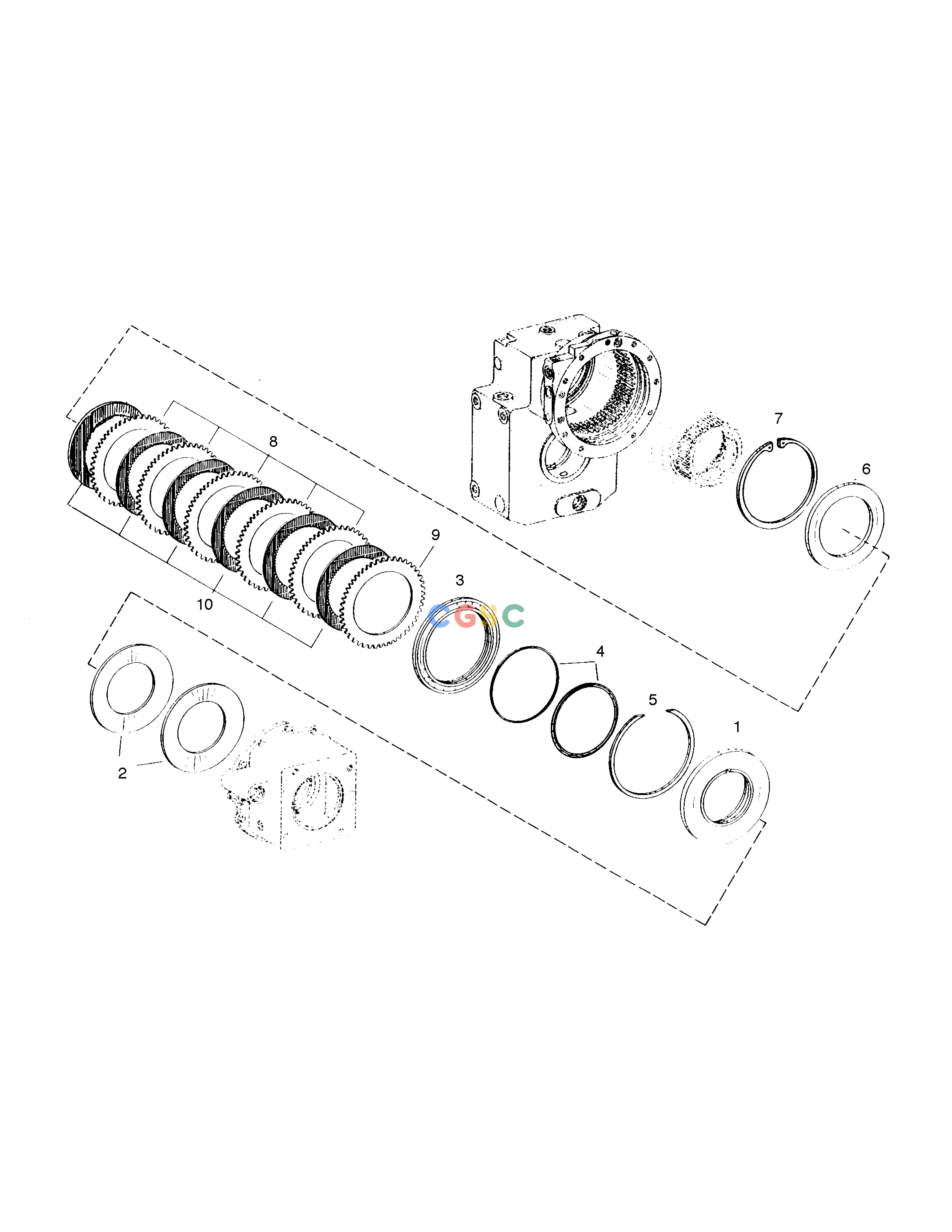 斗山零件查询1st GEAR CLUTCH-TRANSMISSION SOLAR 210W-V Doosan parts catalog online