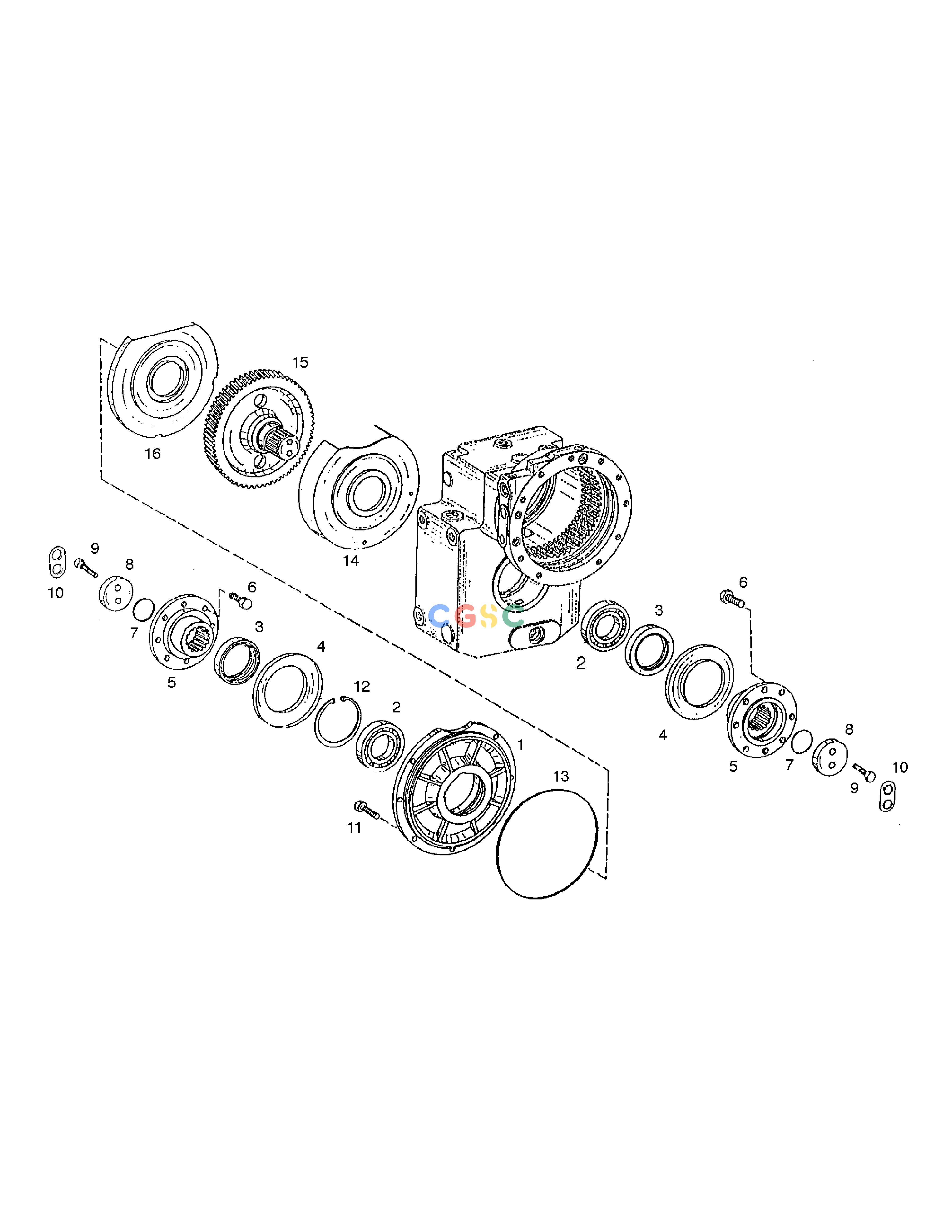 斗山零件查询OUTPUT SHAFT-TRANSMISSION SOLAR 210W-V Doosan parts catalog online