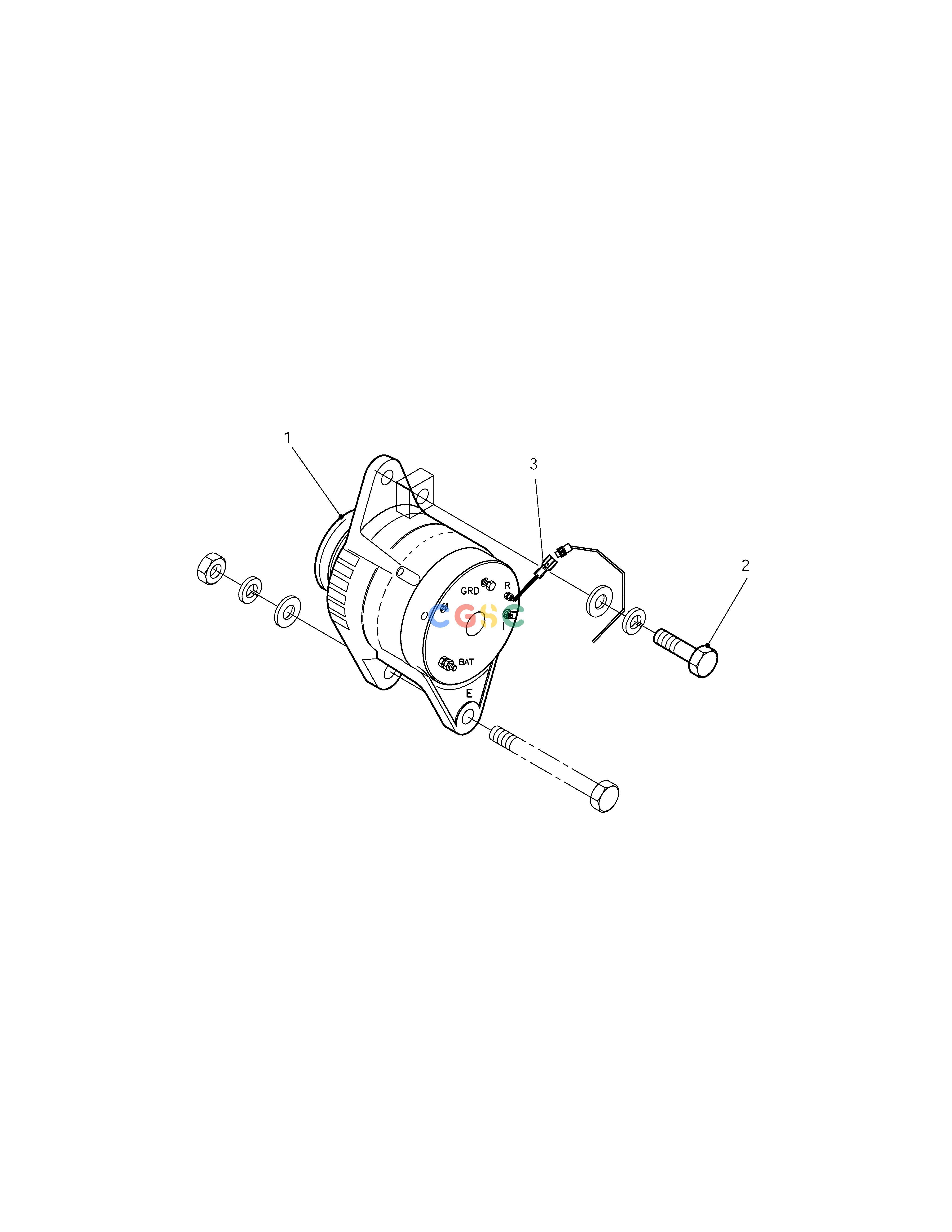 斗山零件查询ALTERNATOR SOLAR 210W-V Doosan parts catalog online