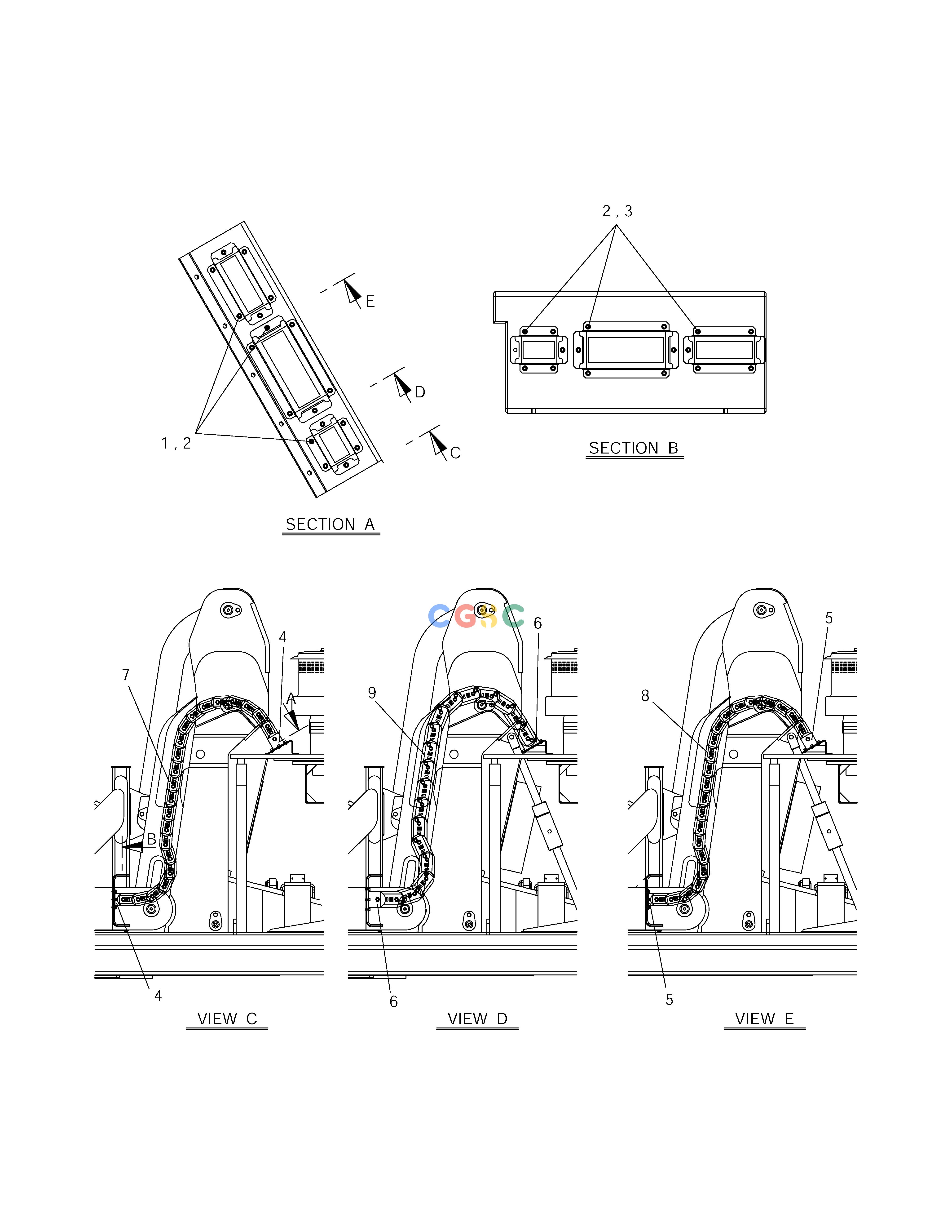 斗山零件查询CHAIN ASS'Y-MATERIAL HANDLING SOLAR 210W-V Doosan parts catalog online