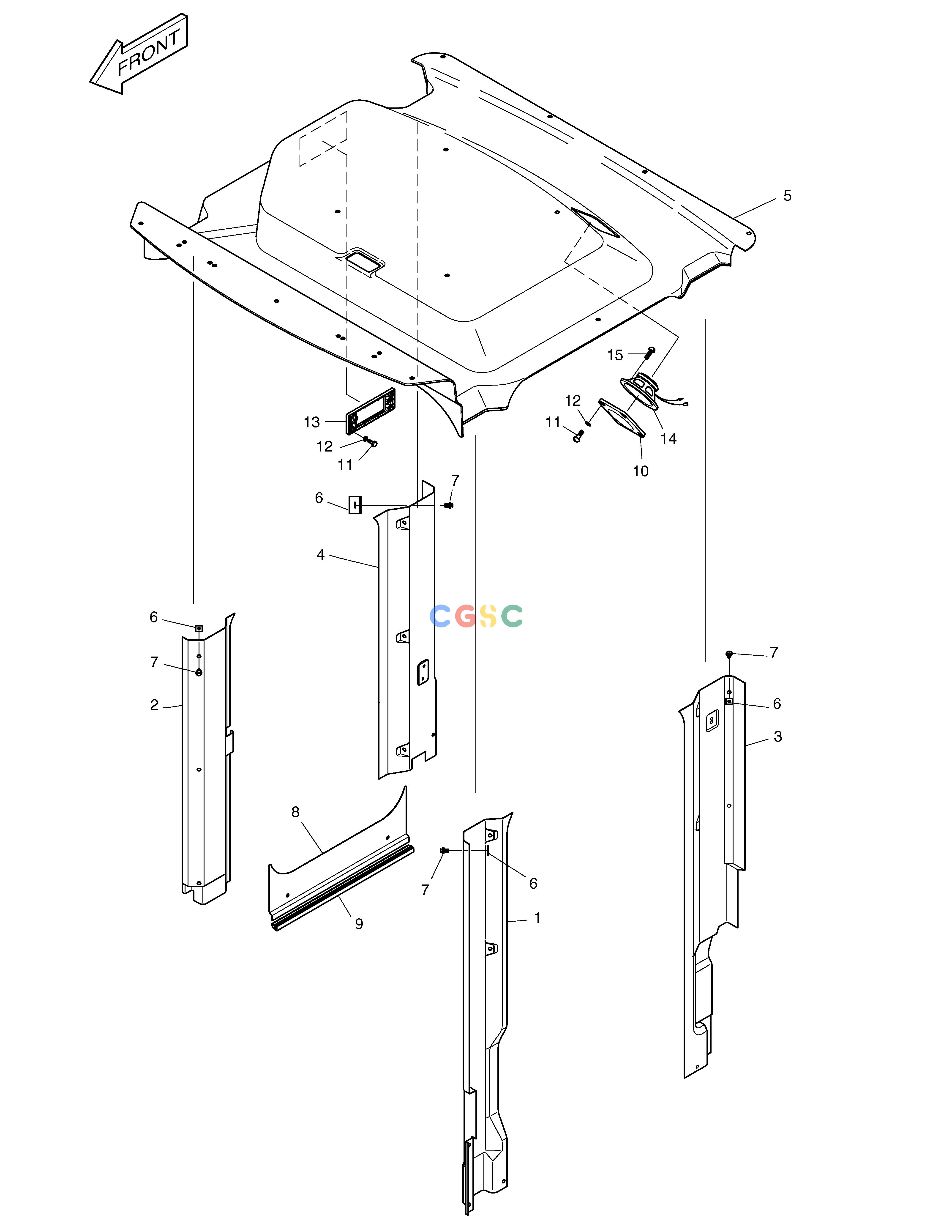 斗山零件查询SHEET ASS'Y MEGA 250-V (S/N 3001~) Doosan parts catalog online