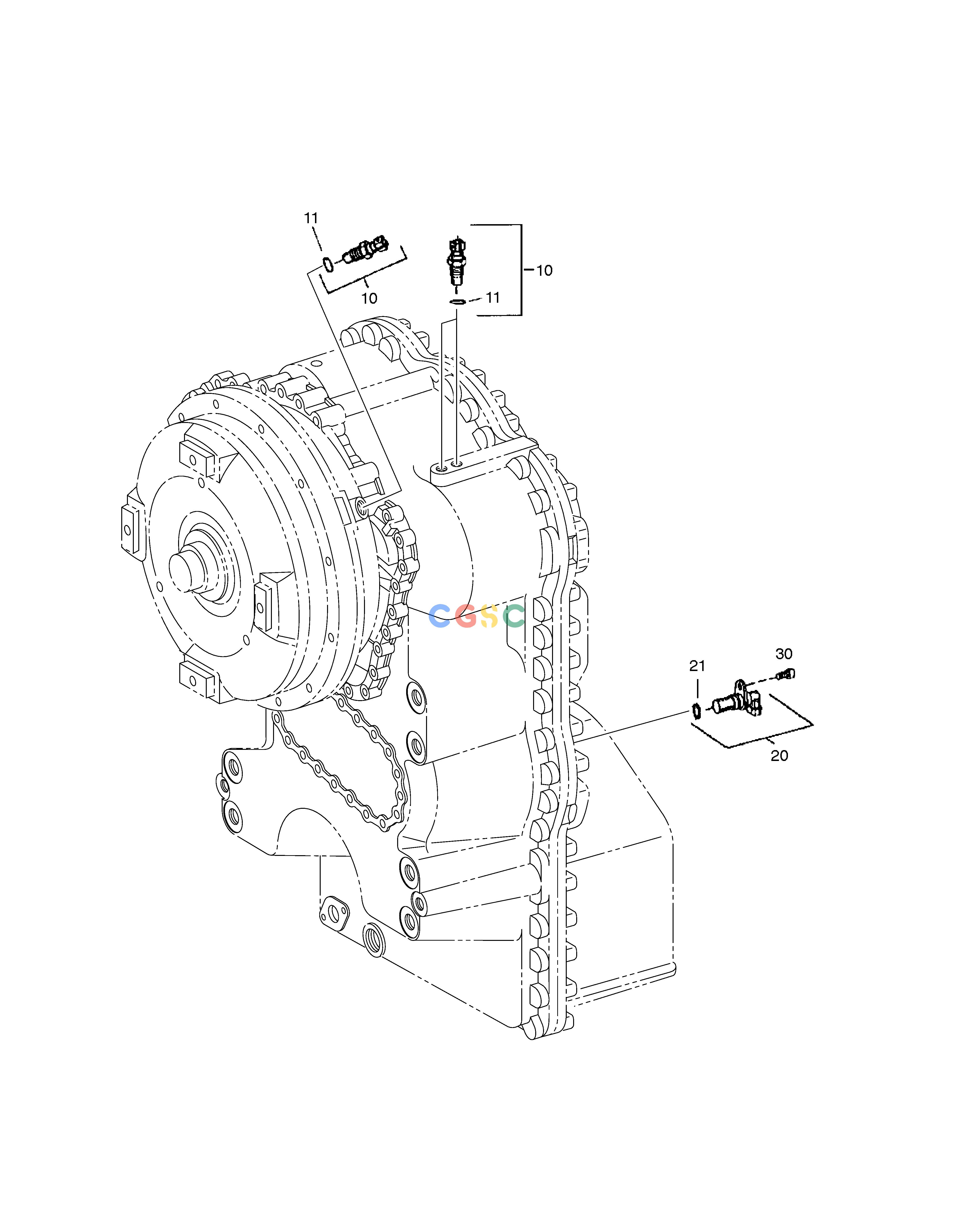 斗山零件查询INDICATOR TRANSMITTER - T/MISSION MEGA 250-V (S/N 3001~) Doosan parts catalog online