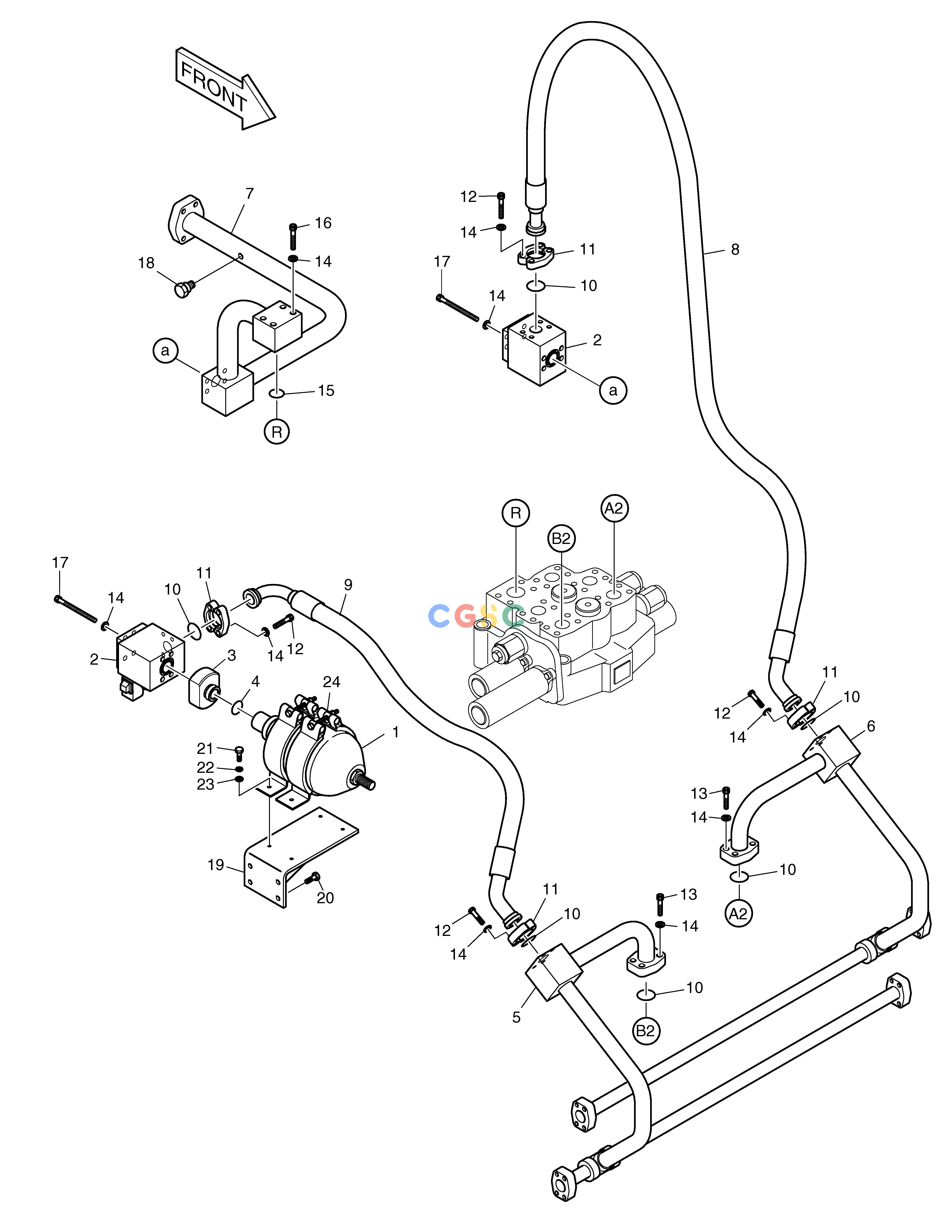 斗山零件查询LOAD ISOLATION SYSTEM MEGA 250-V (S/N 3001~) Doosan parts catalog online