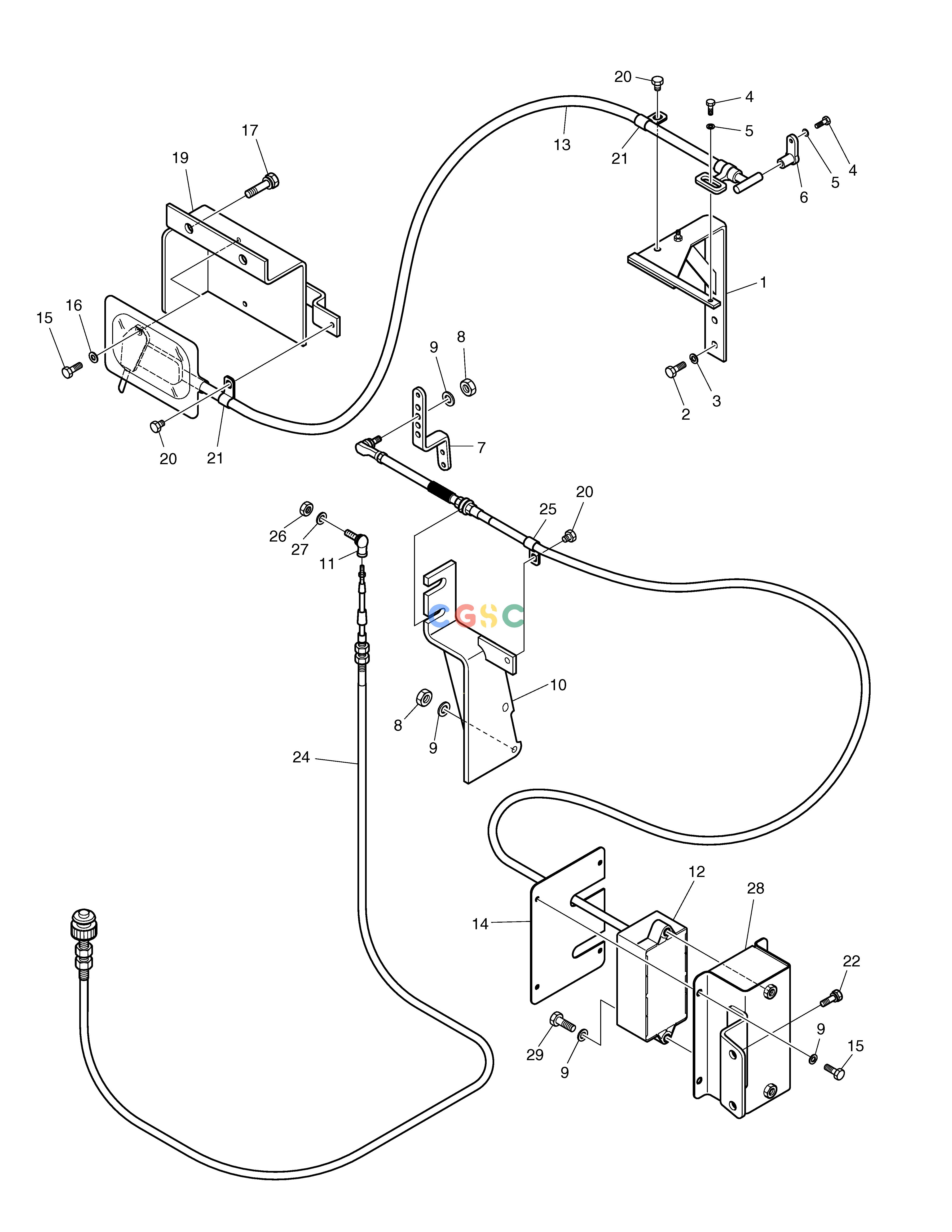 斗山零件查询ENGINE CONTROL ASS'Y SOLAR 230LC-V Doosan parts catalog online