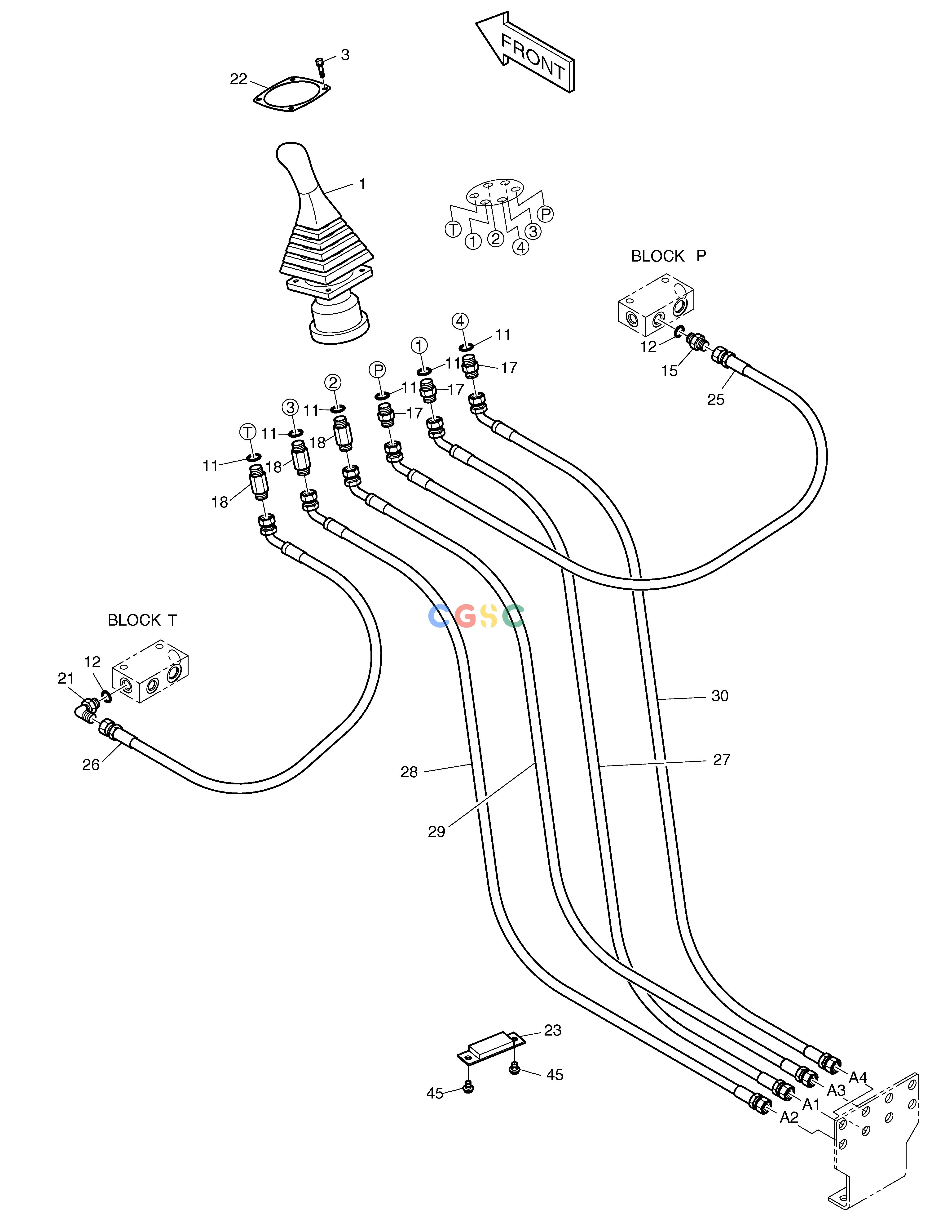 斗山零件查询PILOT PIPING(6) SOLAR 230LC-V Doosan parts catalog online