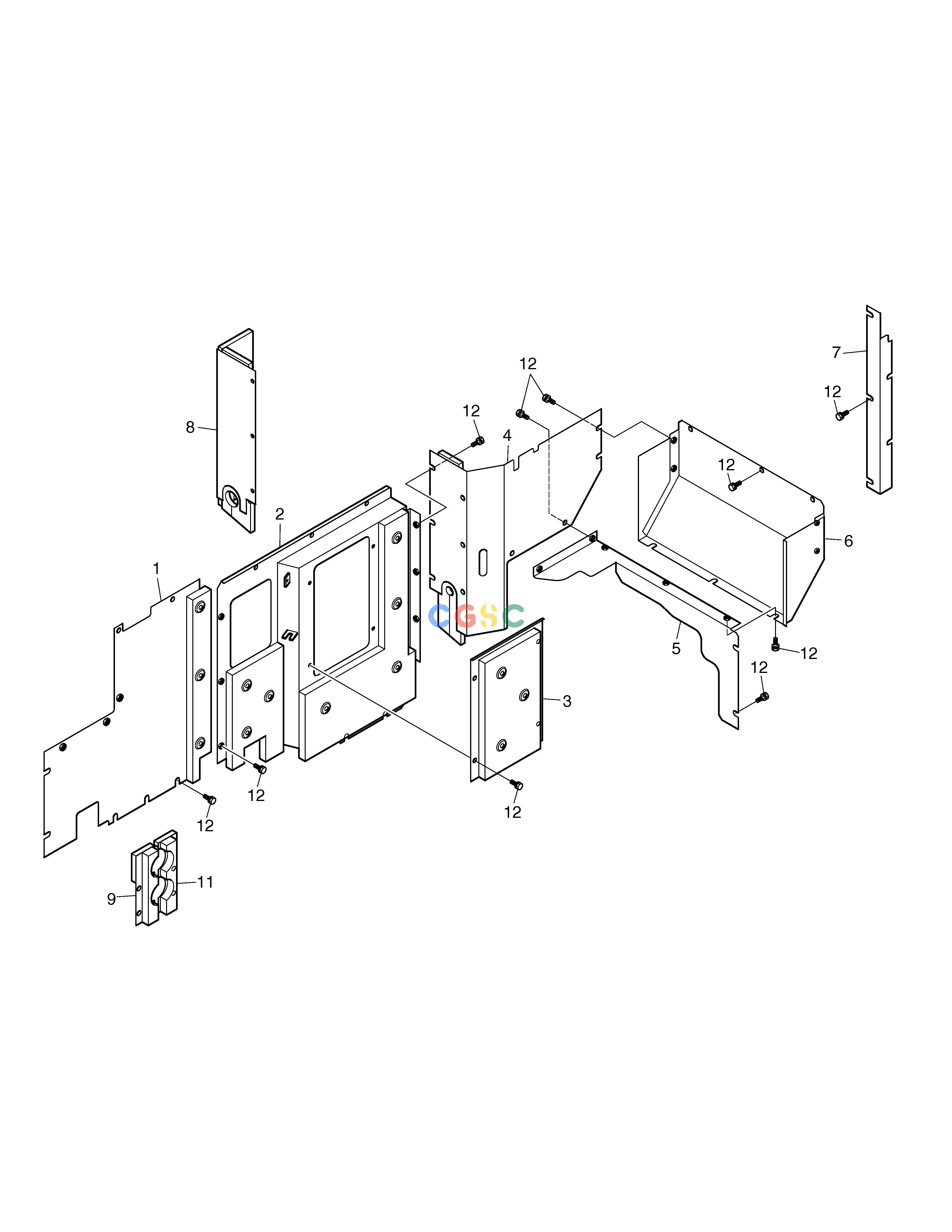 斗山零件查询BAFFLE SOLAR 230LC-V Doosan parts catalog online