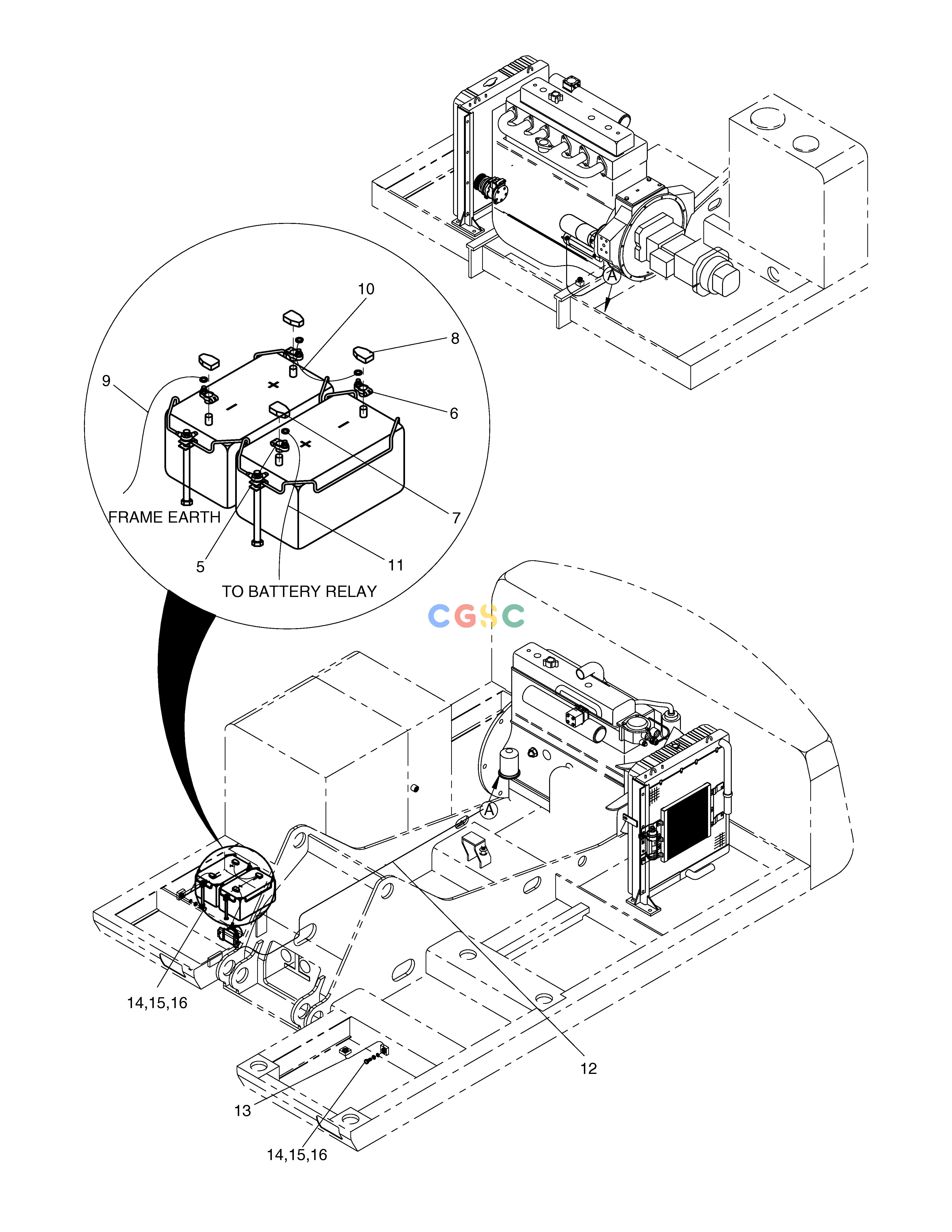 斗山零件查询ELECTRIC WIRING(1)-BATTERY SOLAR 230LC-V Doosan parts catalog online