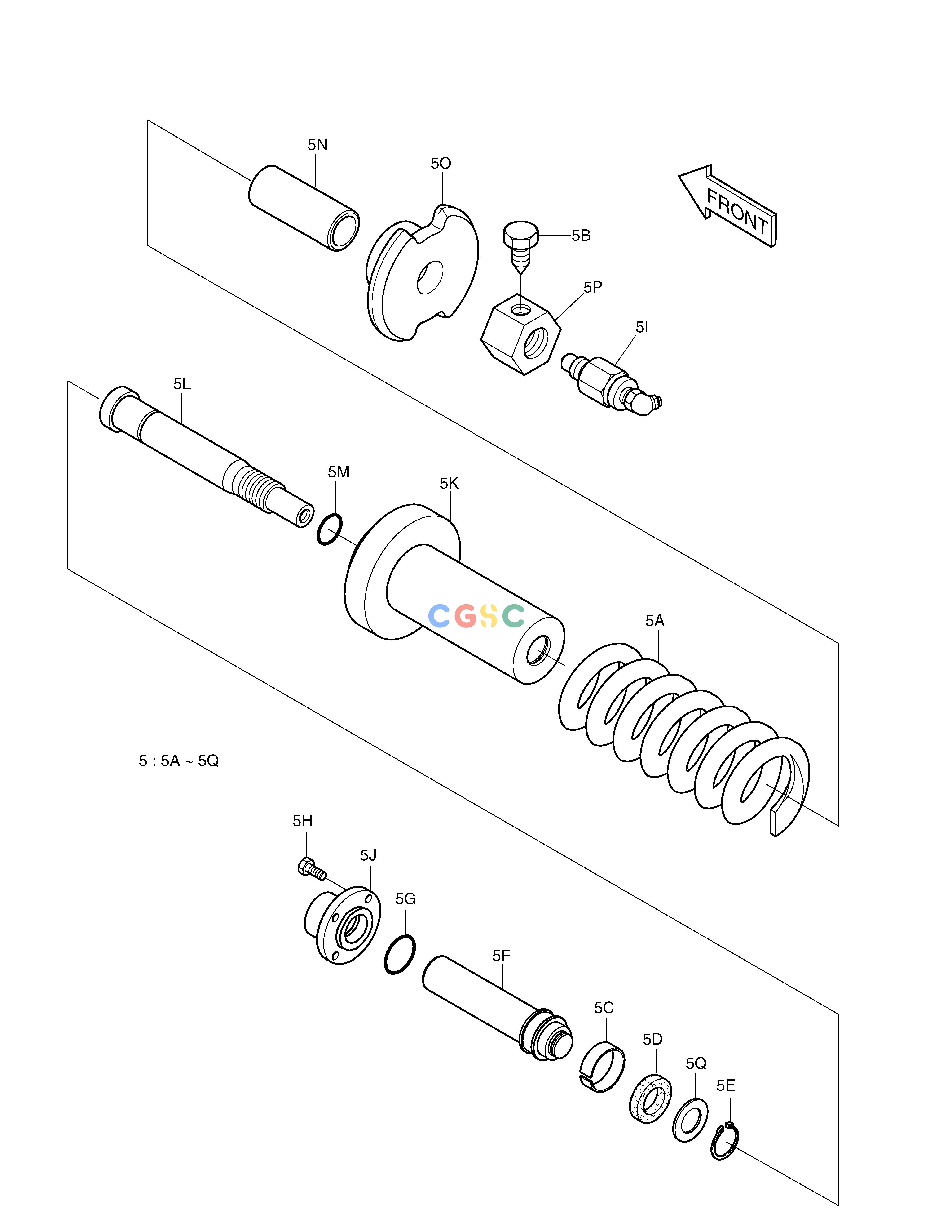 斗山零件查询TRACK SPRING SOLAR 230LC-V Doosan parts catalog online