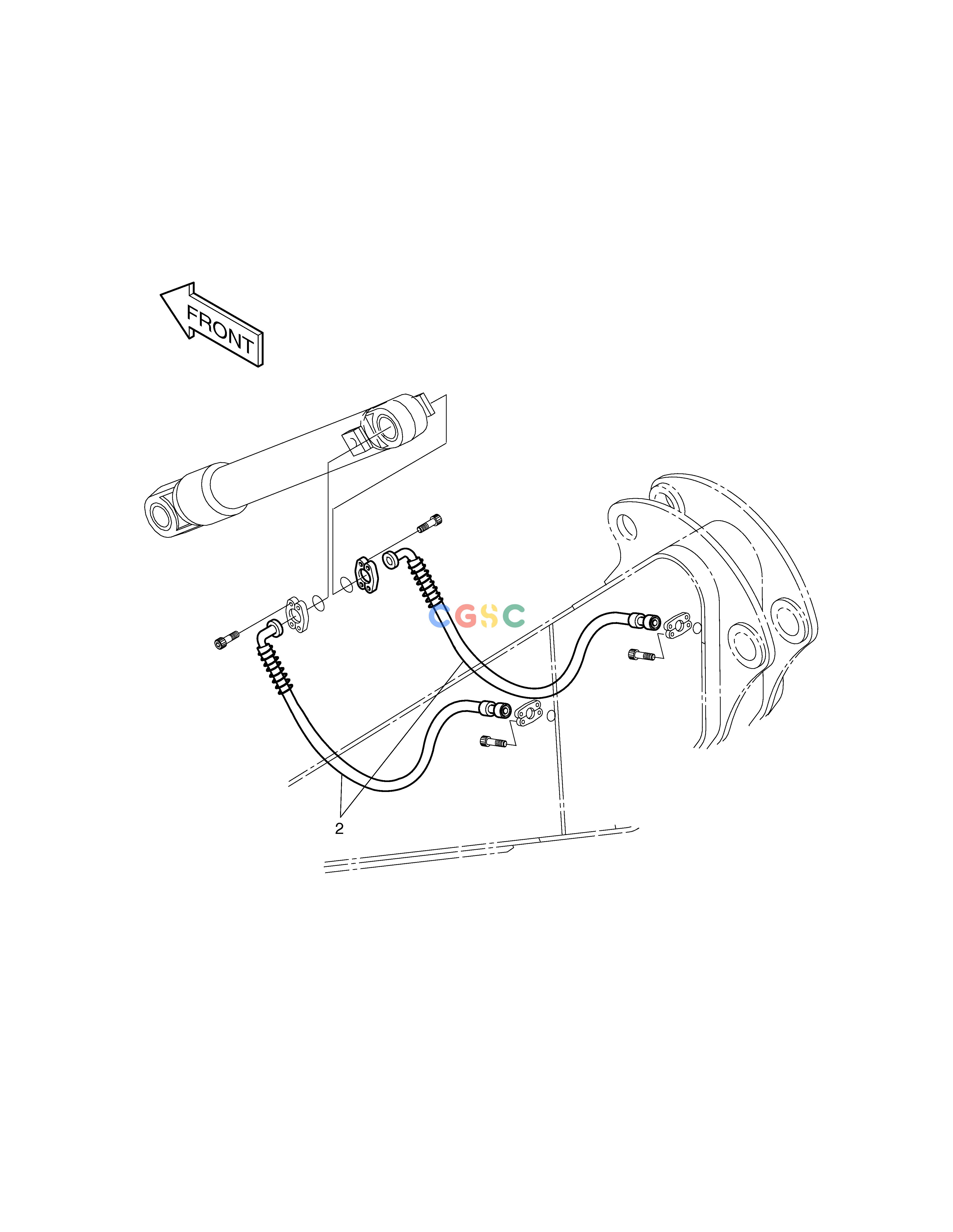 斗山零件查询ARM PIPING-ARM 2.0m SOLAR 230LC-V Doosan parts catalog online