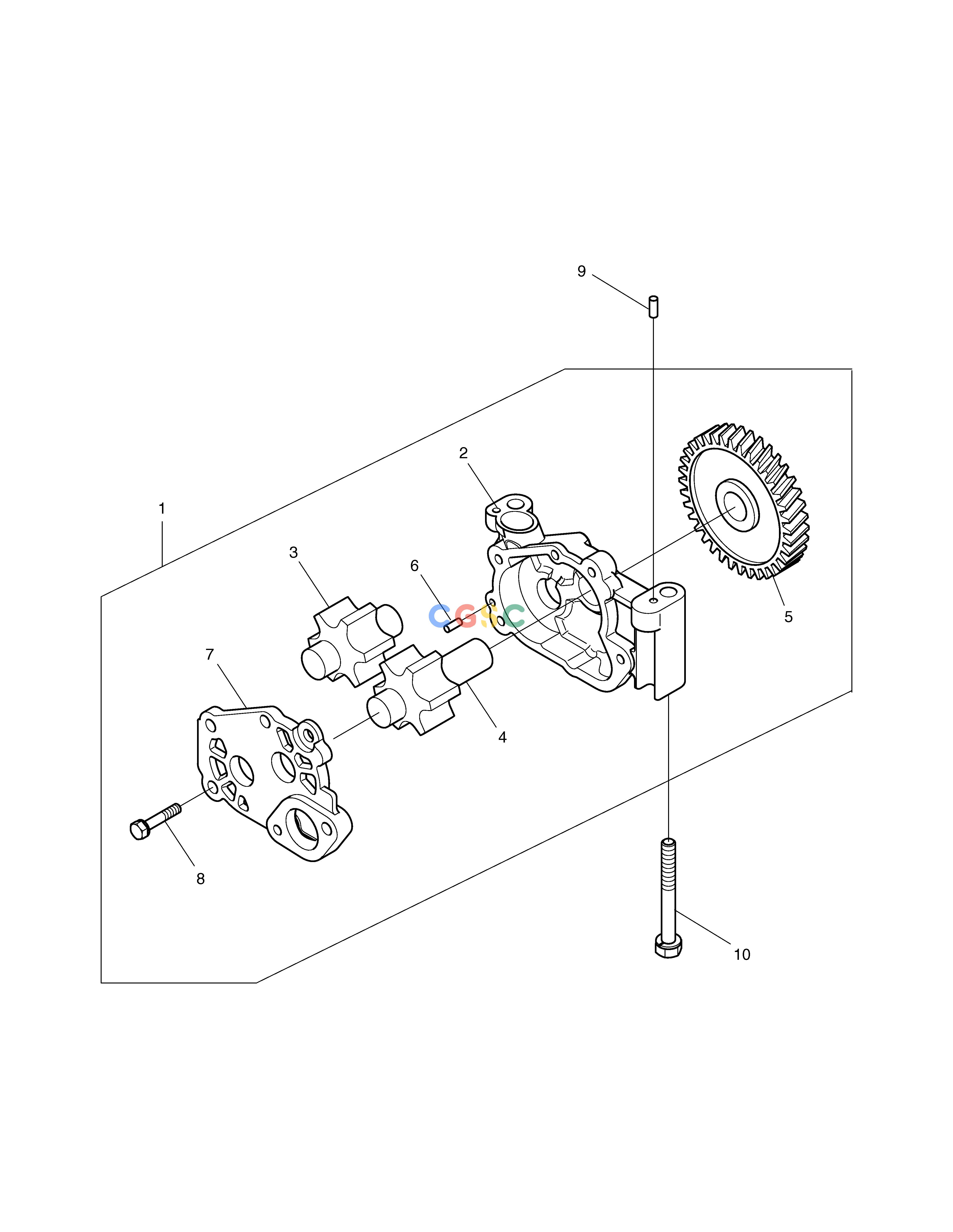 斗山零件查询OIL PUMP TXC225LC-2 Doosan parts catalog online