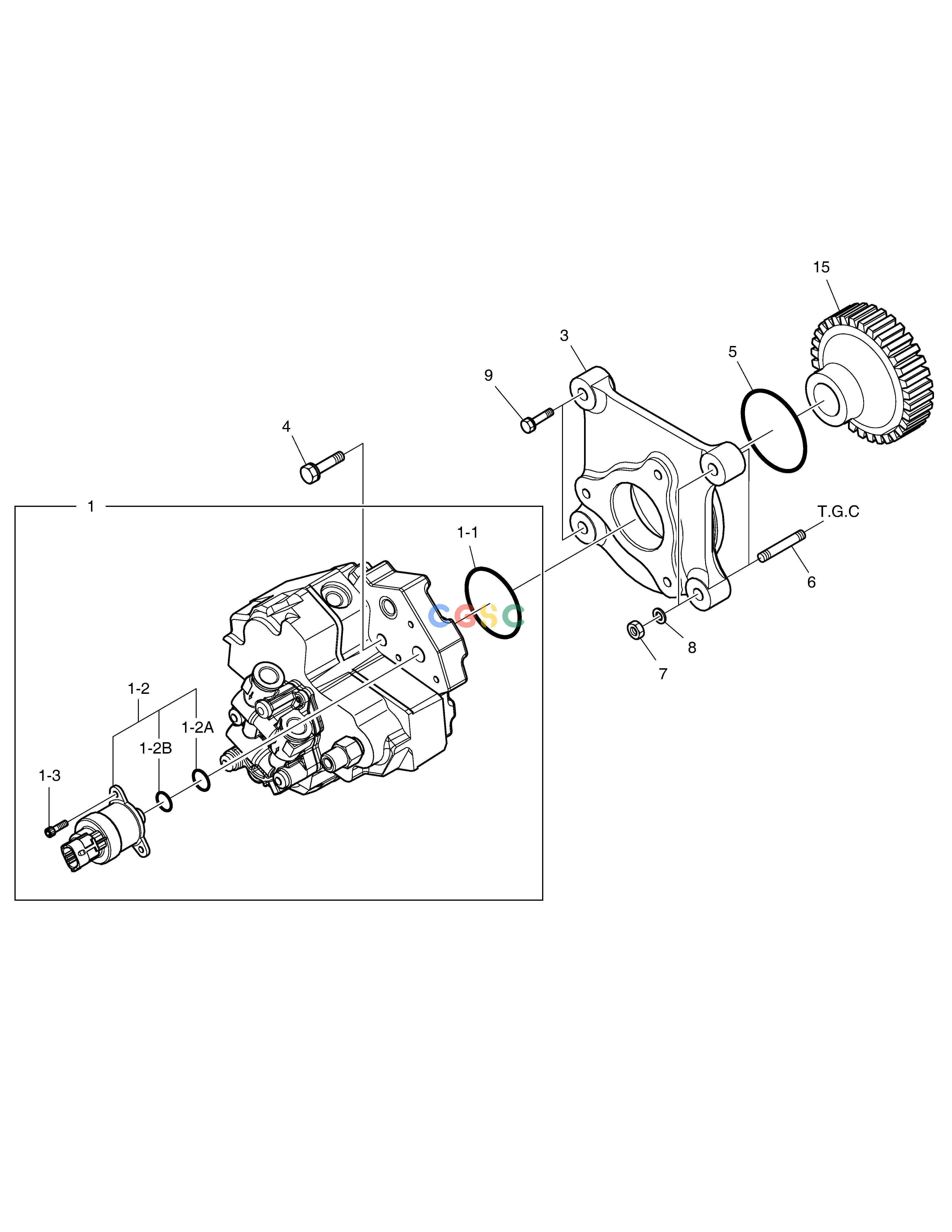 斗山零件查询INJECTION PUMP TXC225LC-2 Doosan parts catalog online