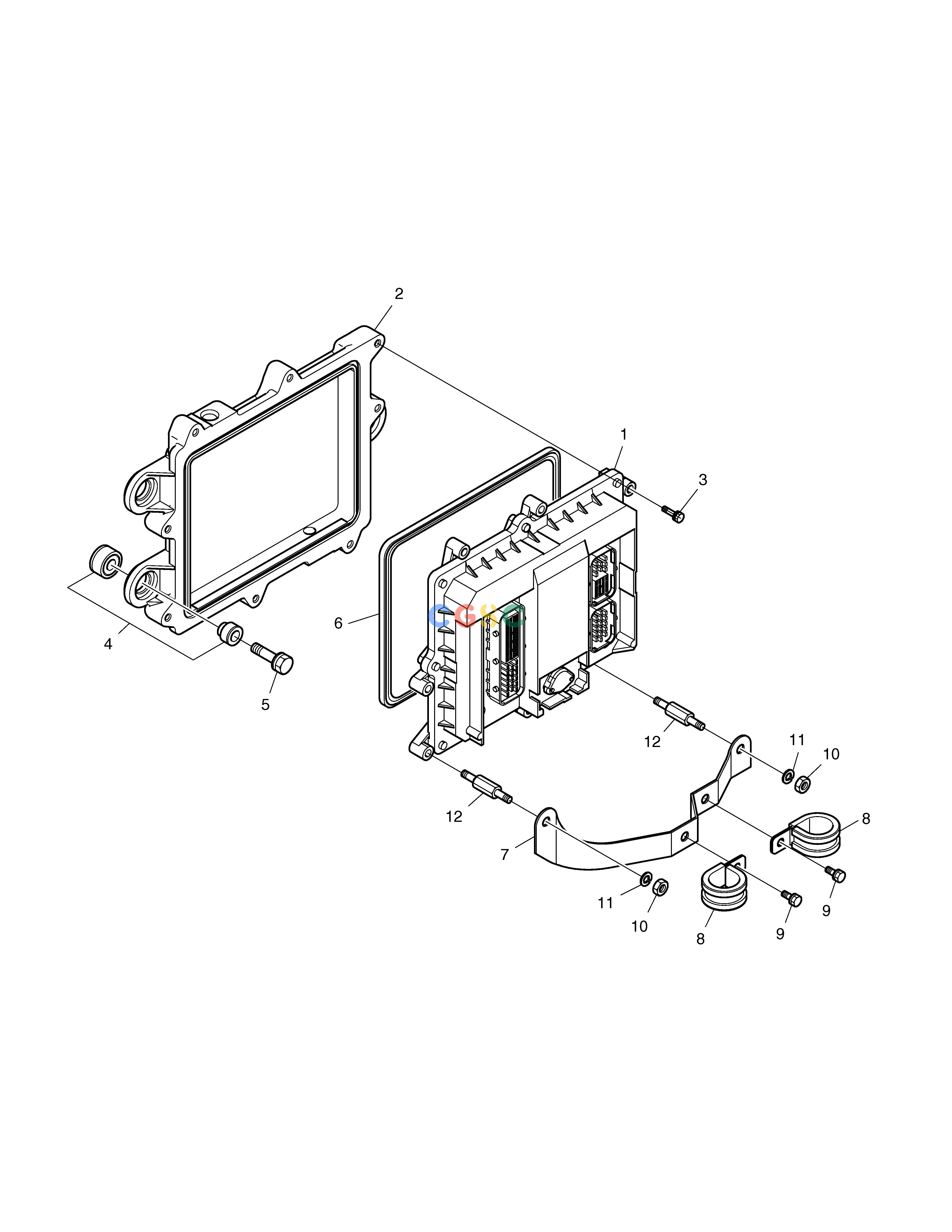 斗山零件查询ENGINE CONTROL TXC225LC-2 Doosan parts catalog online