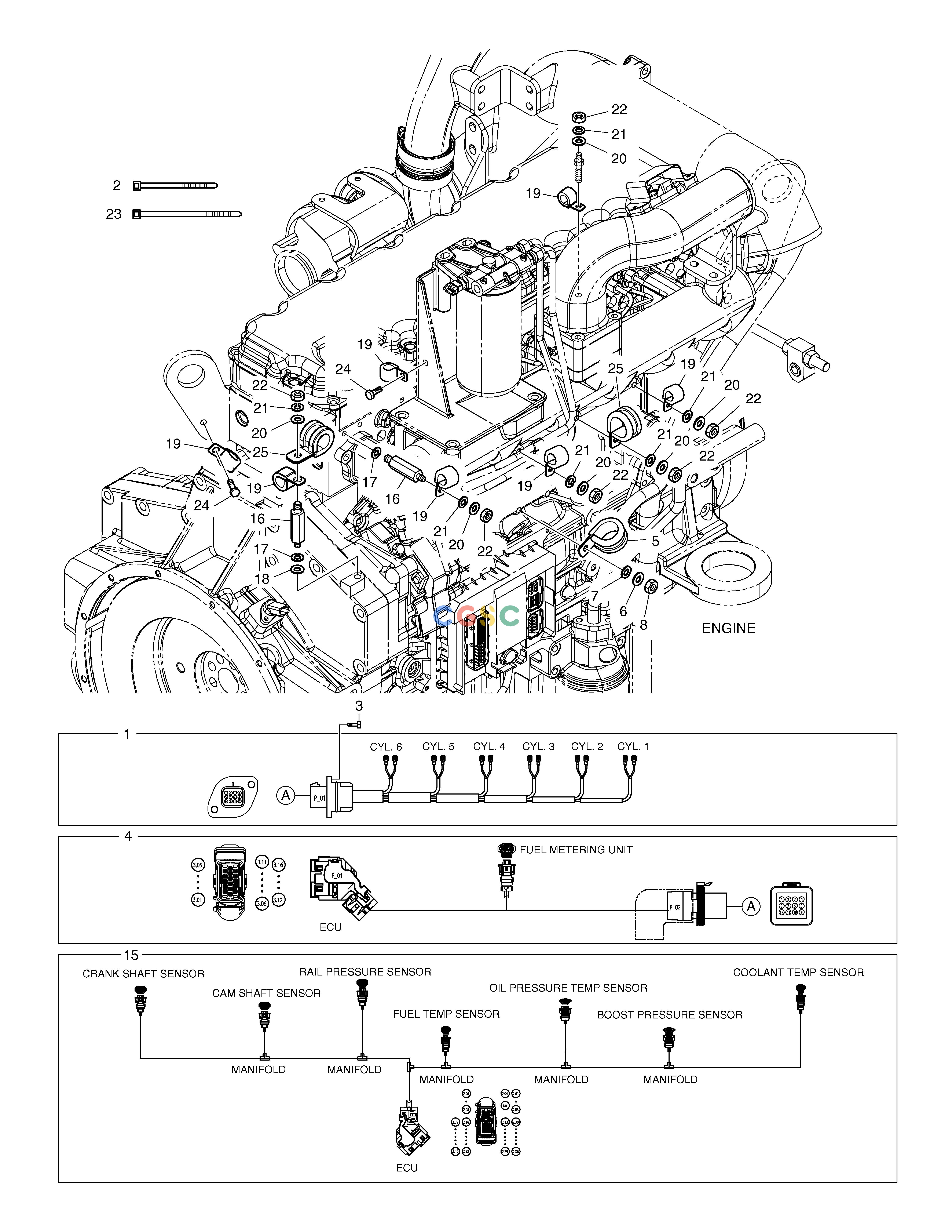 斗山零件查询WIRE HARNESS TXC225LC-2 Doosan parts catalog online