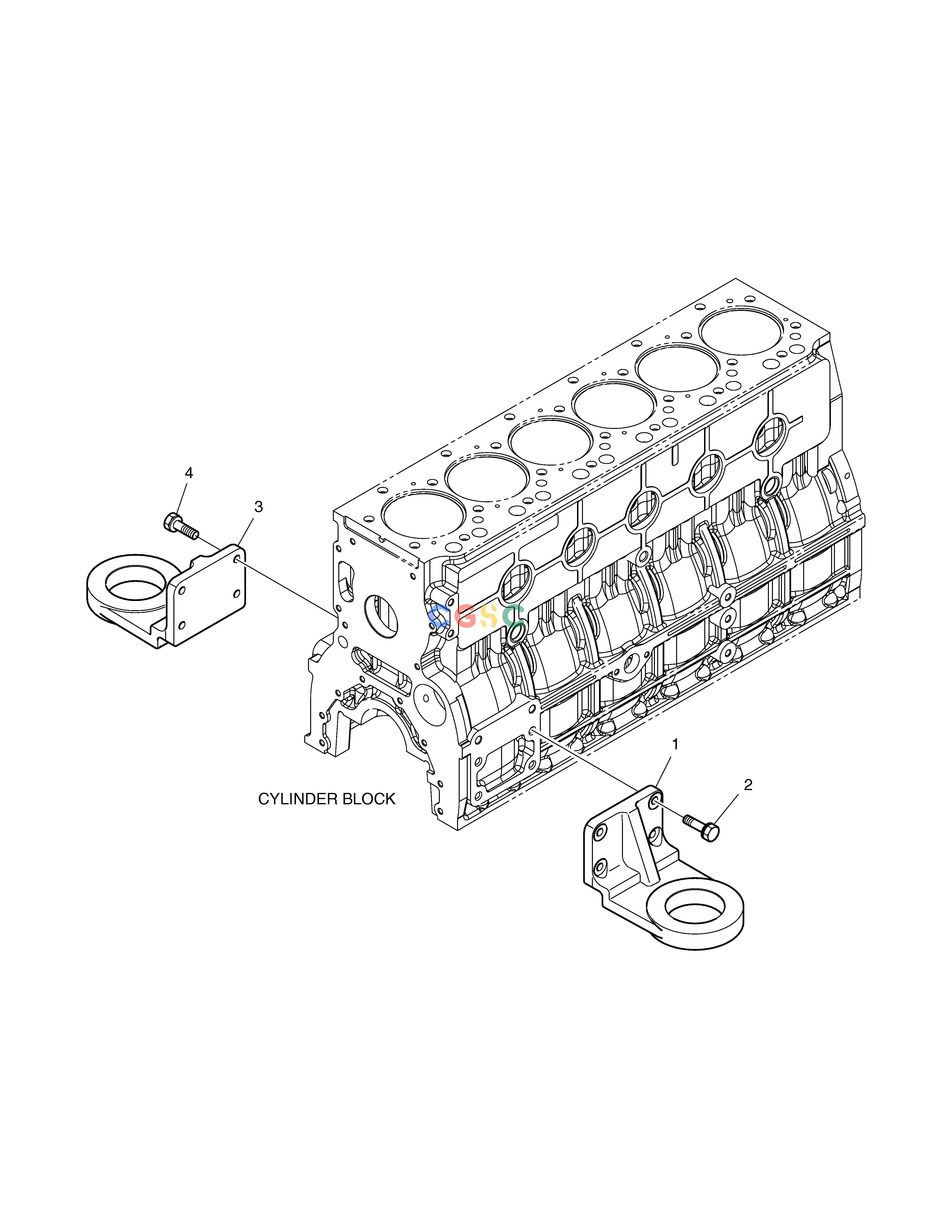 斗山零件查询ENGINE MOUNTING TXC225LC-2 Doosan parts catalog online