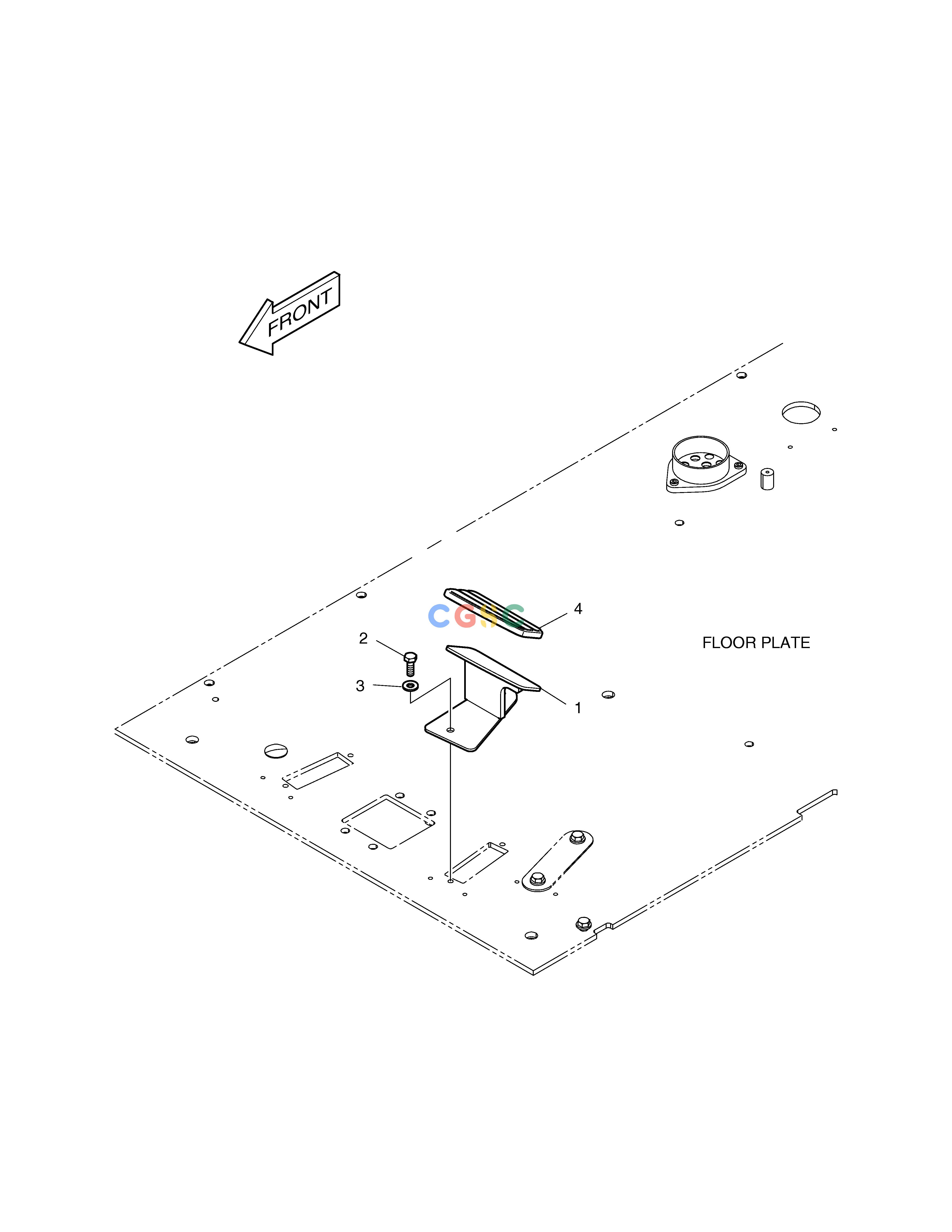 斗山零件查询FOOT REST - L.H. TXC225LC-2 Doosan parts catalog online