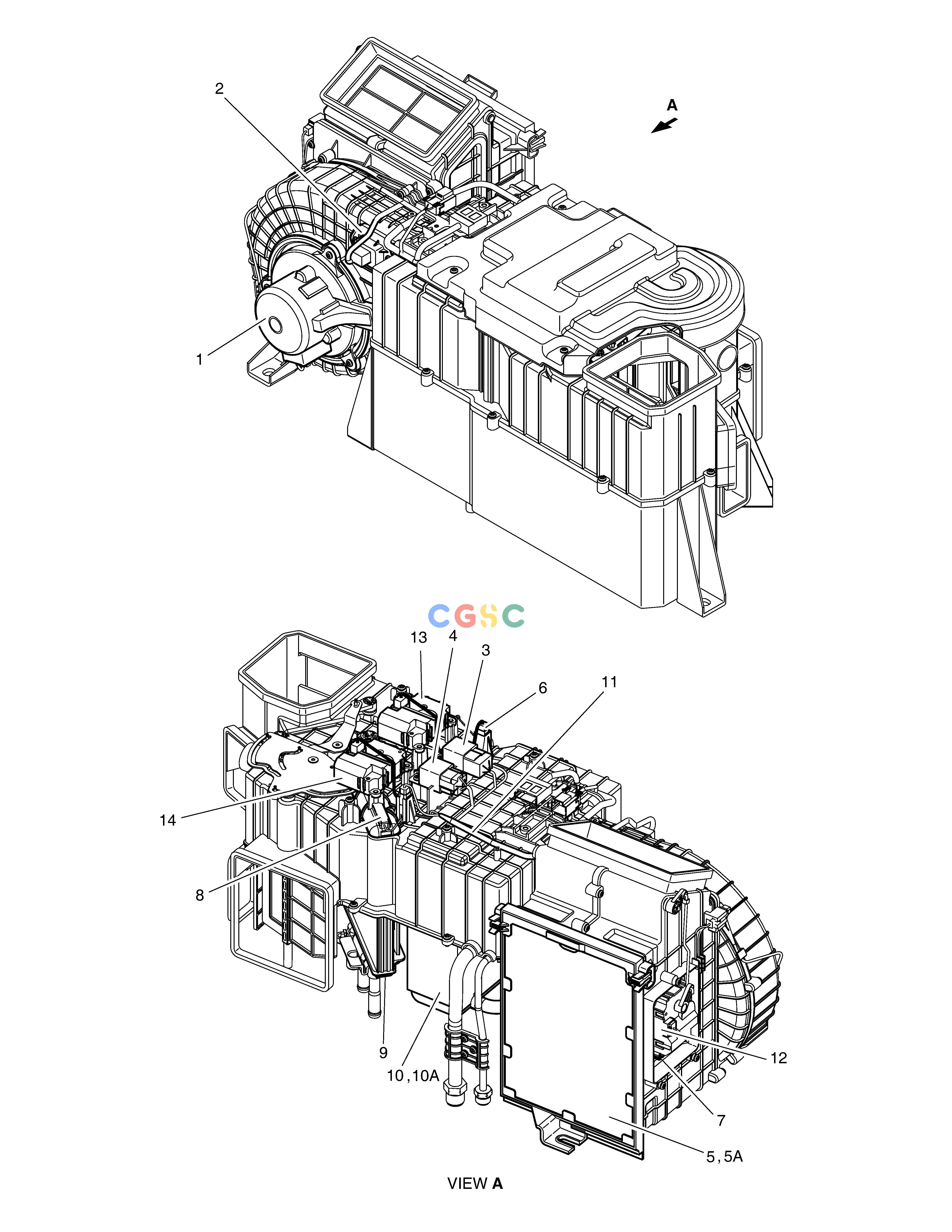 斗山零件查询AIRCON UNIT TXC225LC-2 Doosan parts catalog online