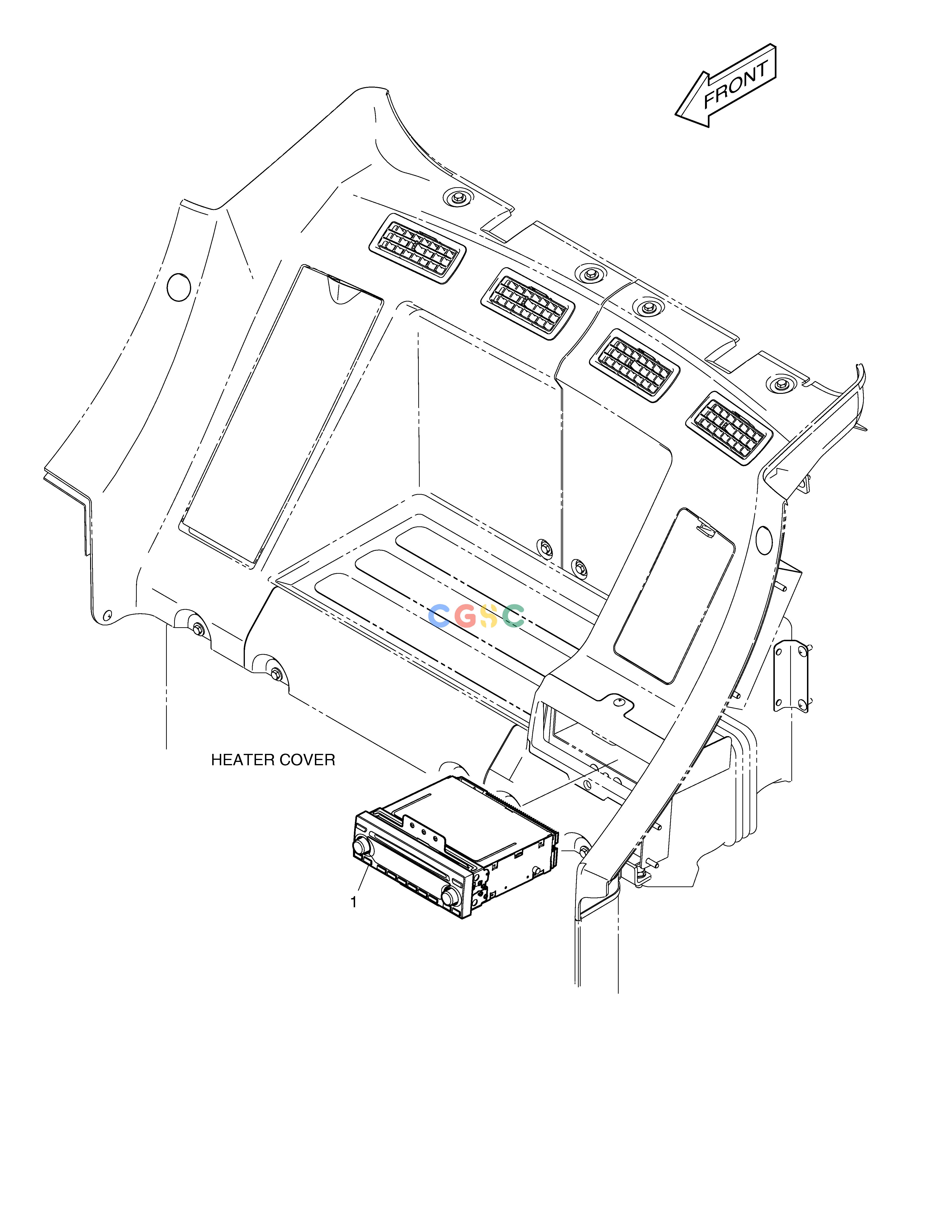 斗山零件查询CD PLAYER TXC225LC-2 Doosan parts catalog online
