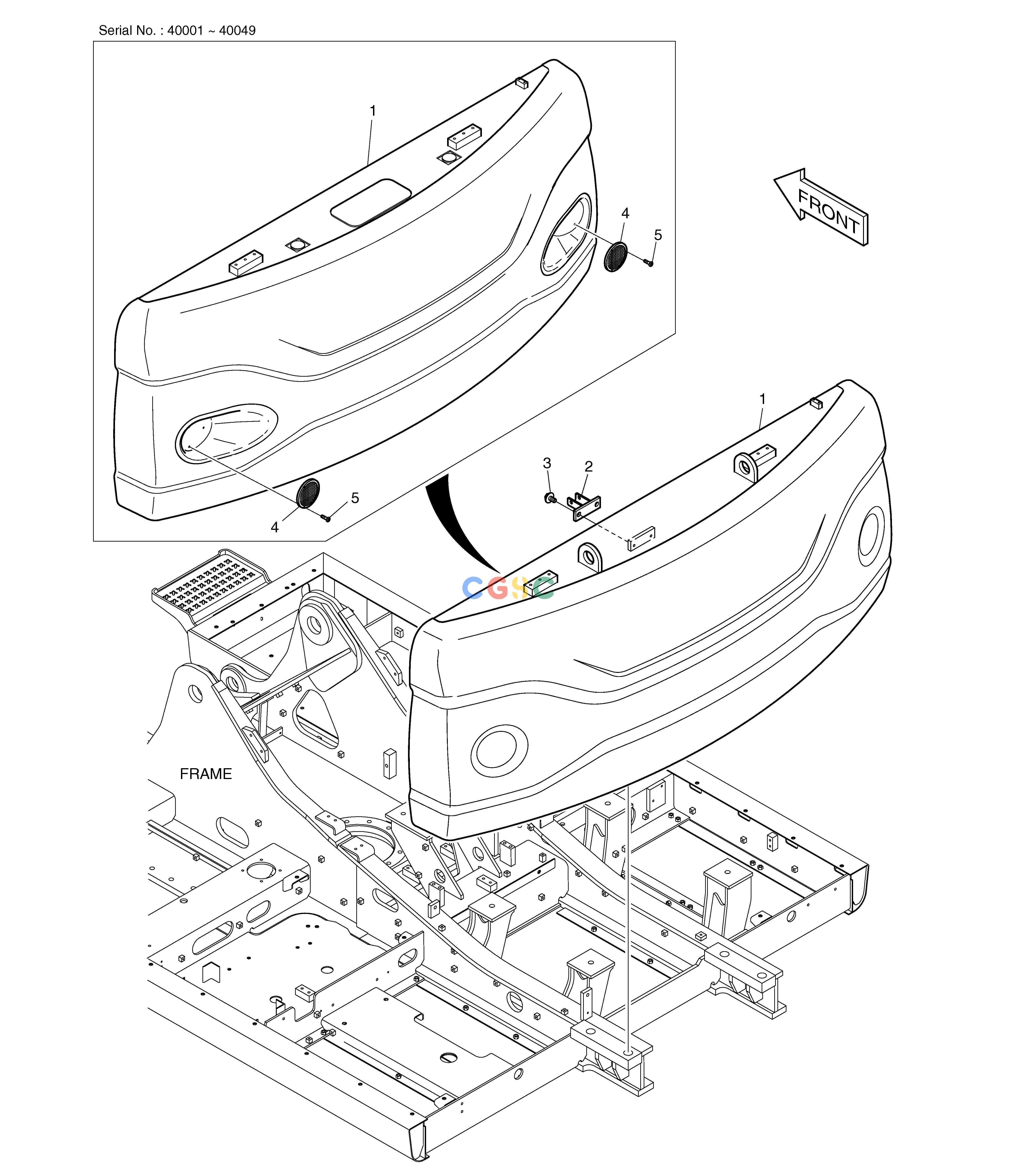 斗山零件查询COUNTER WEIGHT - SUPER LONG TXC225LC-2 Doosan parts catalog online