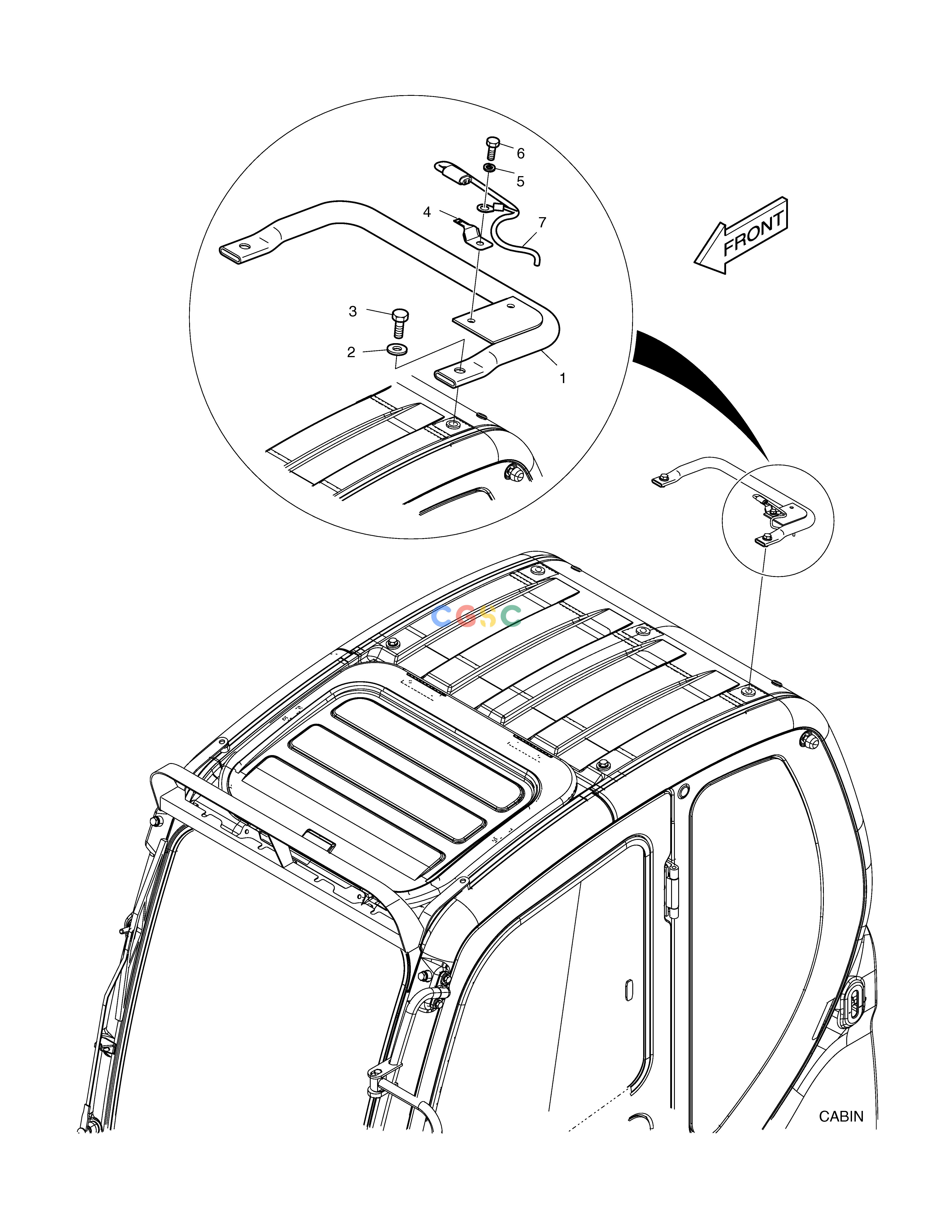 斗山零件查询ROTATING BEACON MOUNTING TXC225LC-2 Doosan parts catalog online