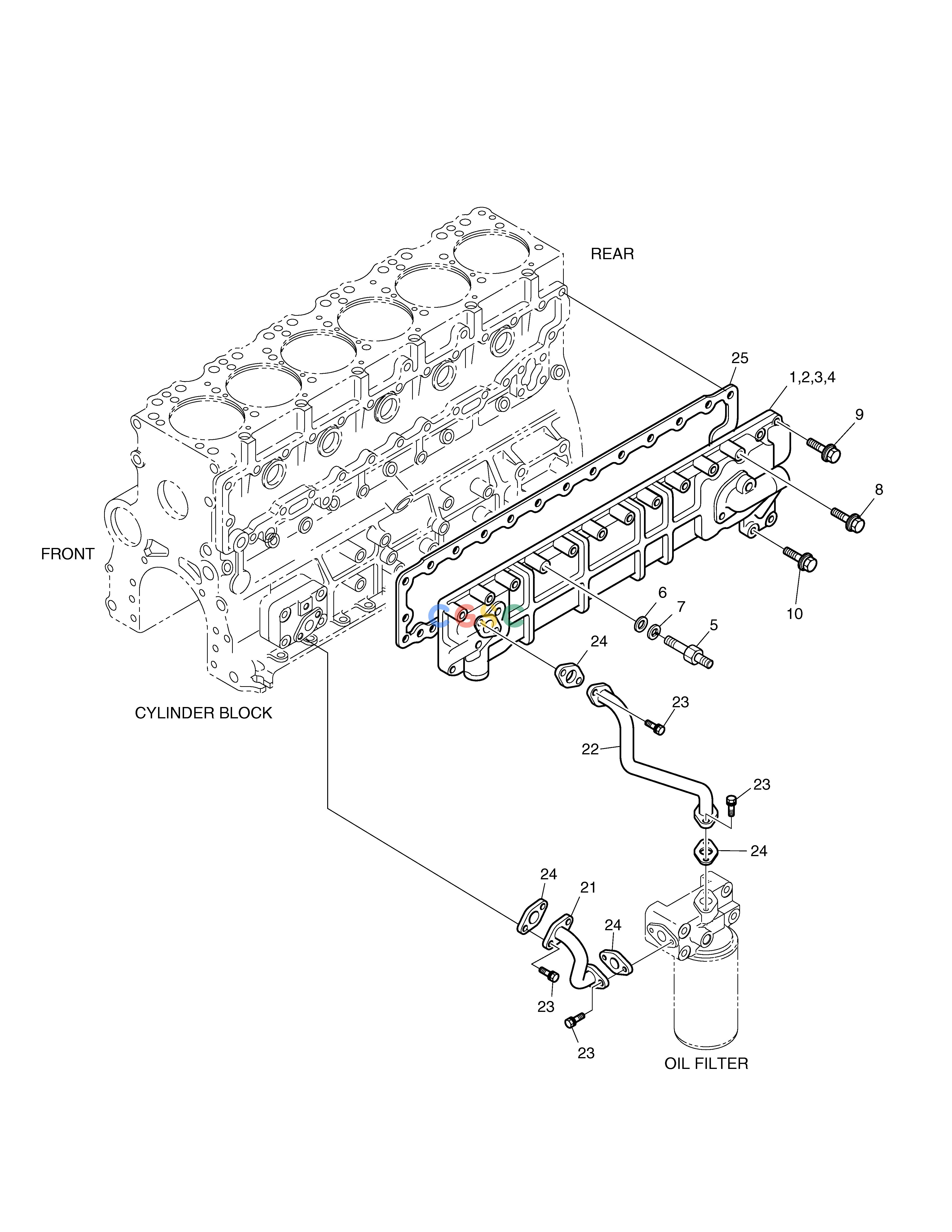 斗山零件查询OIL COOLER SOLAR 220LC-6 Doosan parts catalog online
