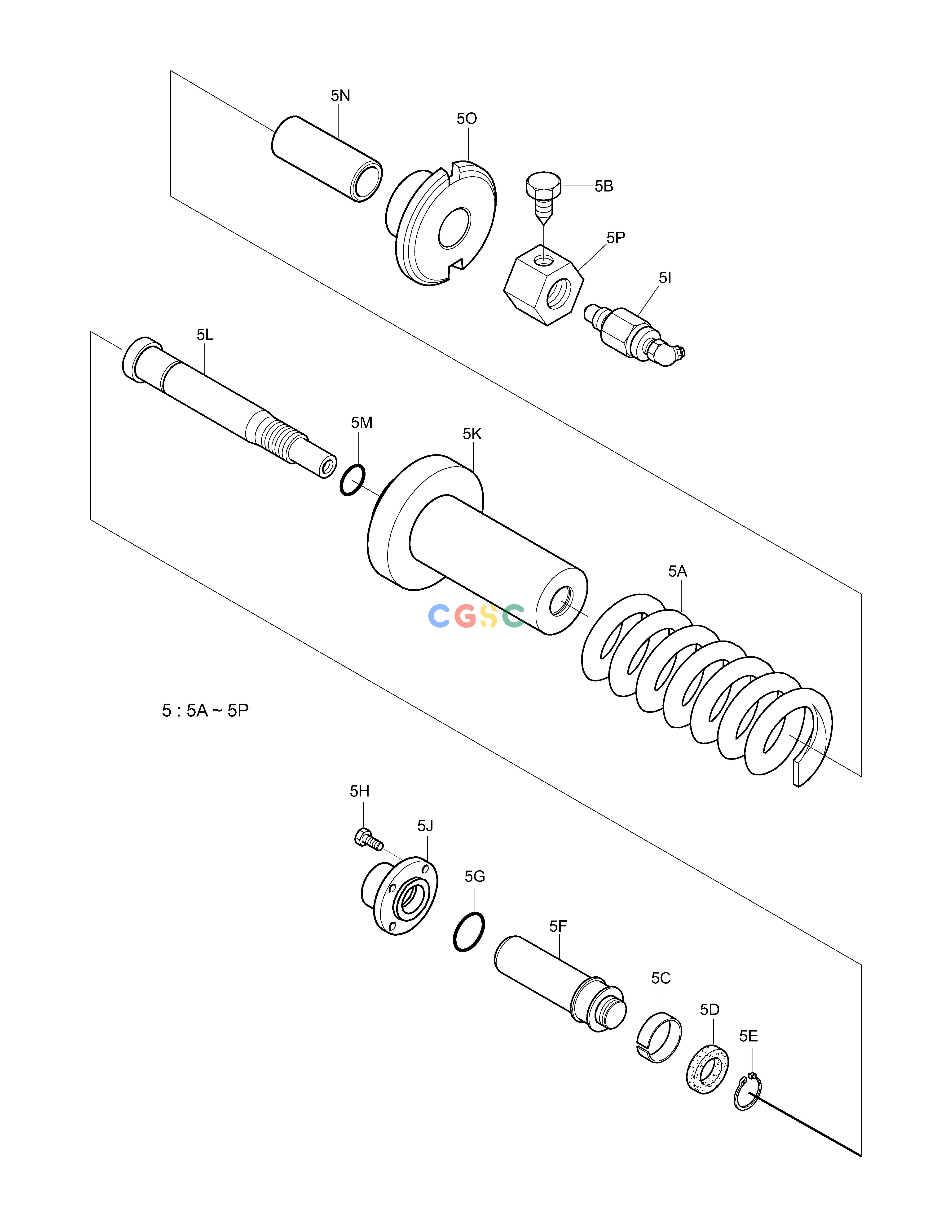 斗山零件查询TRACK SPRING SOLAR 220LC-6 Doosan parts catalog online