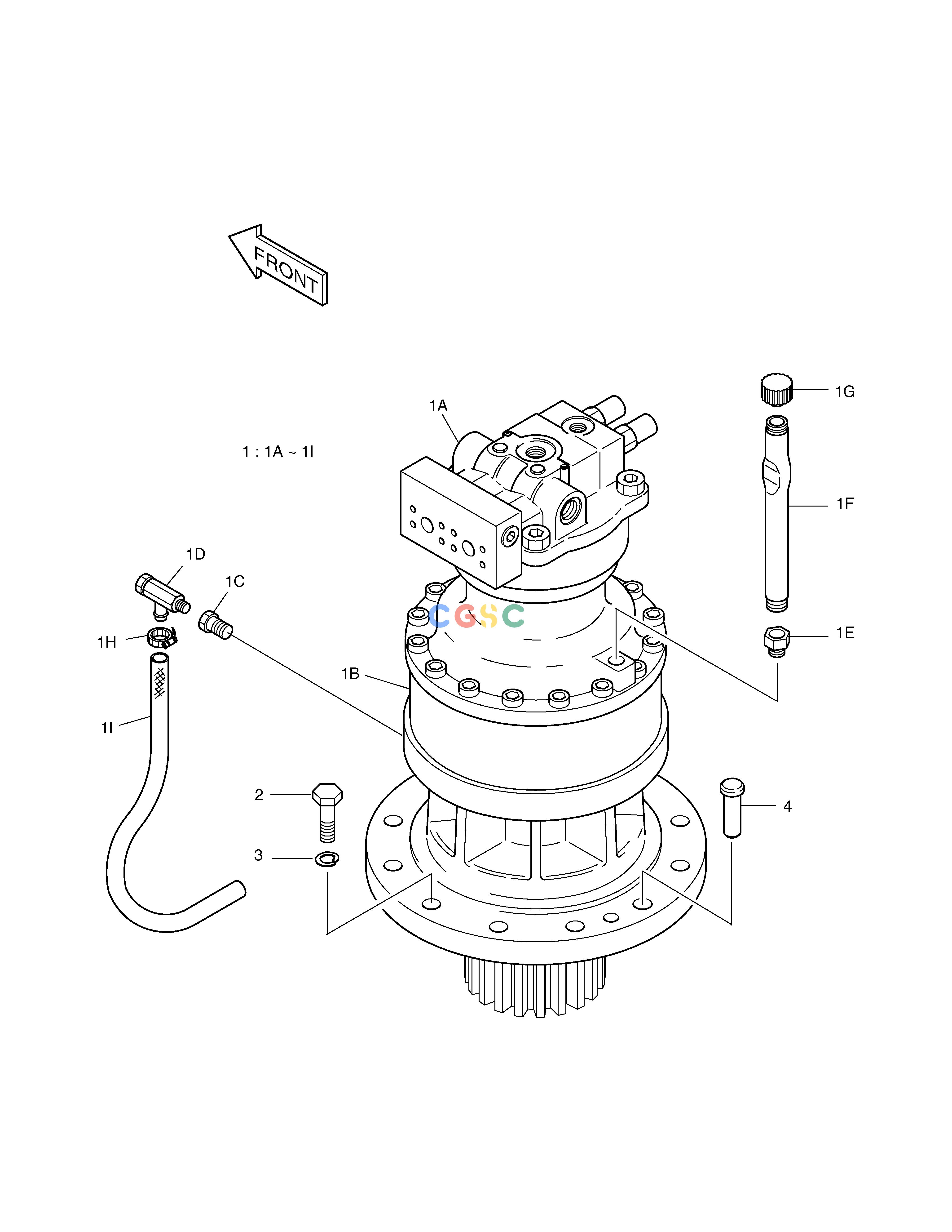 斗山零件查询SWING DEVICE SOLAR 185W-V Doosan parts catalog online
