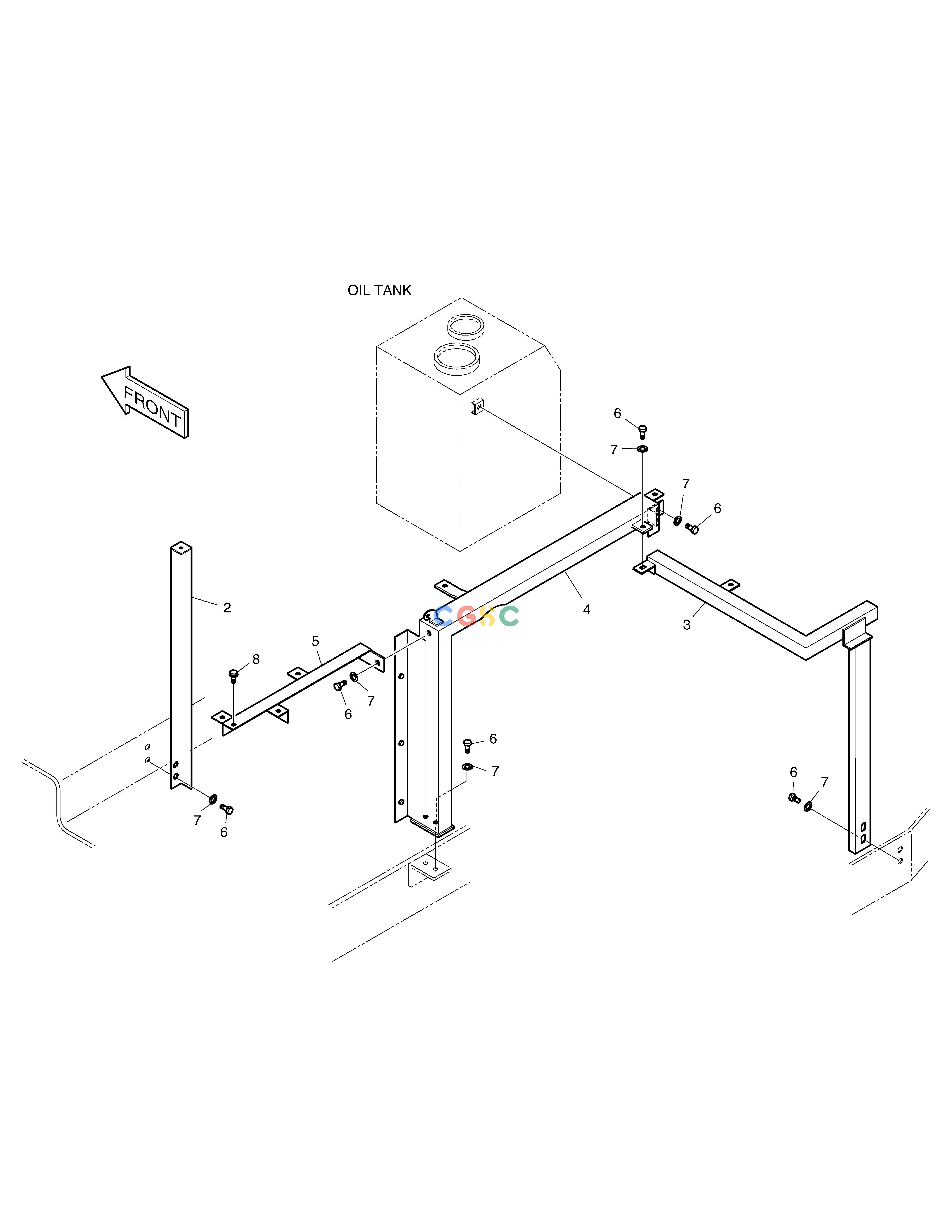 斗山零件查询SUPPORT SOLAR 185W-V Doosan parts catalog online