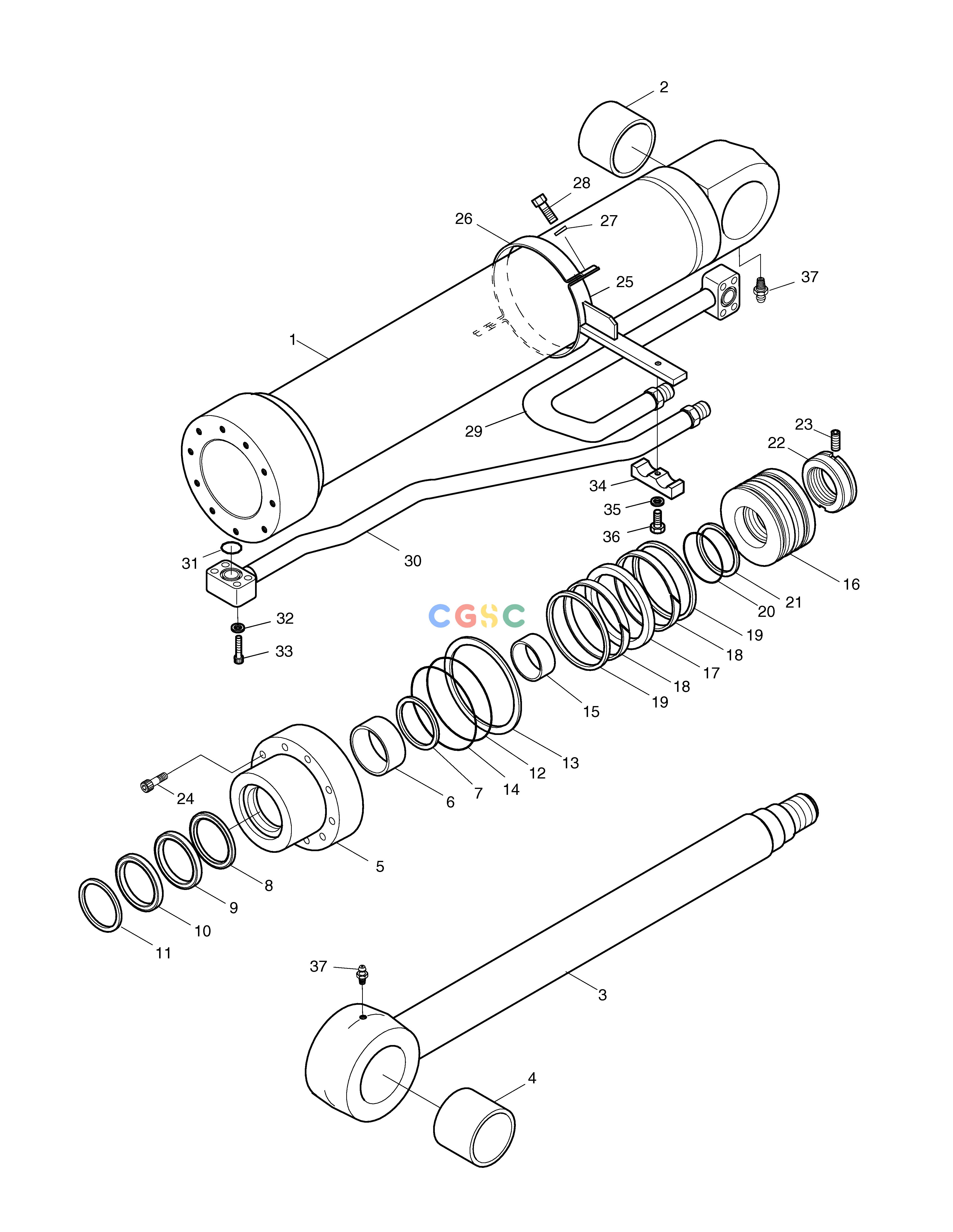 斗山零件查询BOOM CYLINDER(R.H)-LOCK VALVE SOLAR 185W-V Doosan parts catalog online