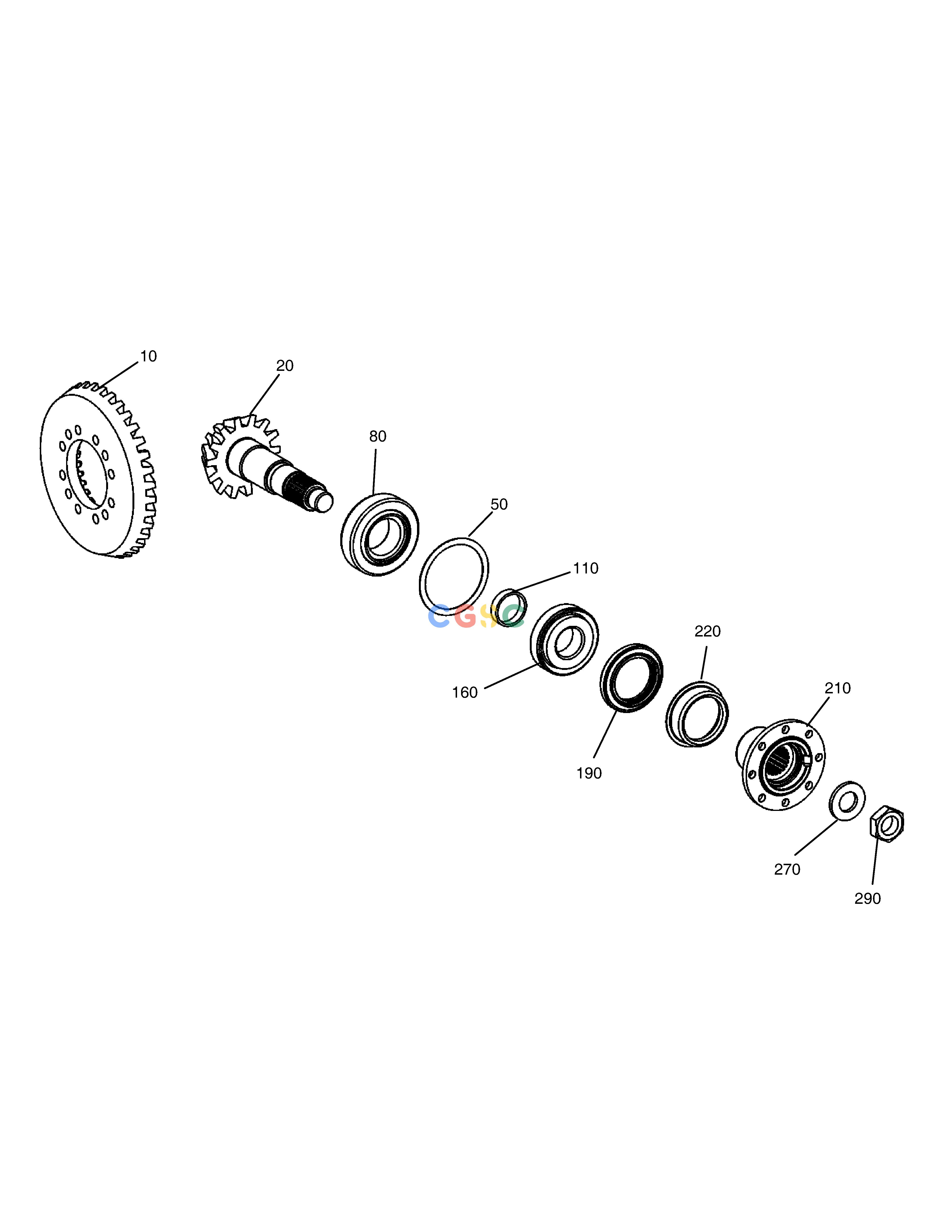 斗山零件查询INPUT - REAR AXLE SOLAR 185W-V Doosan parts catalog online
