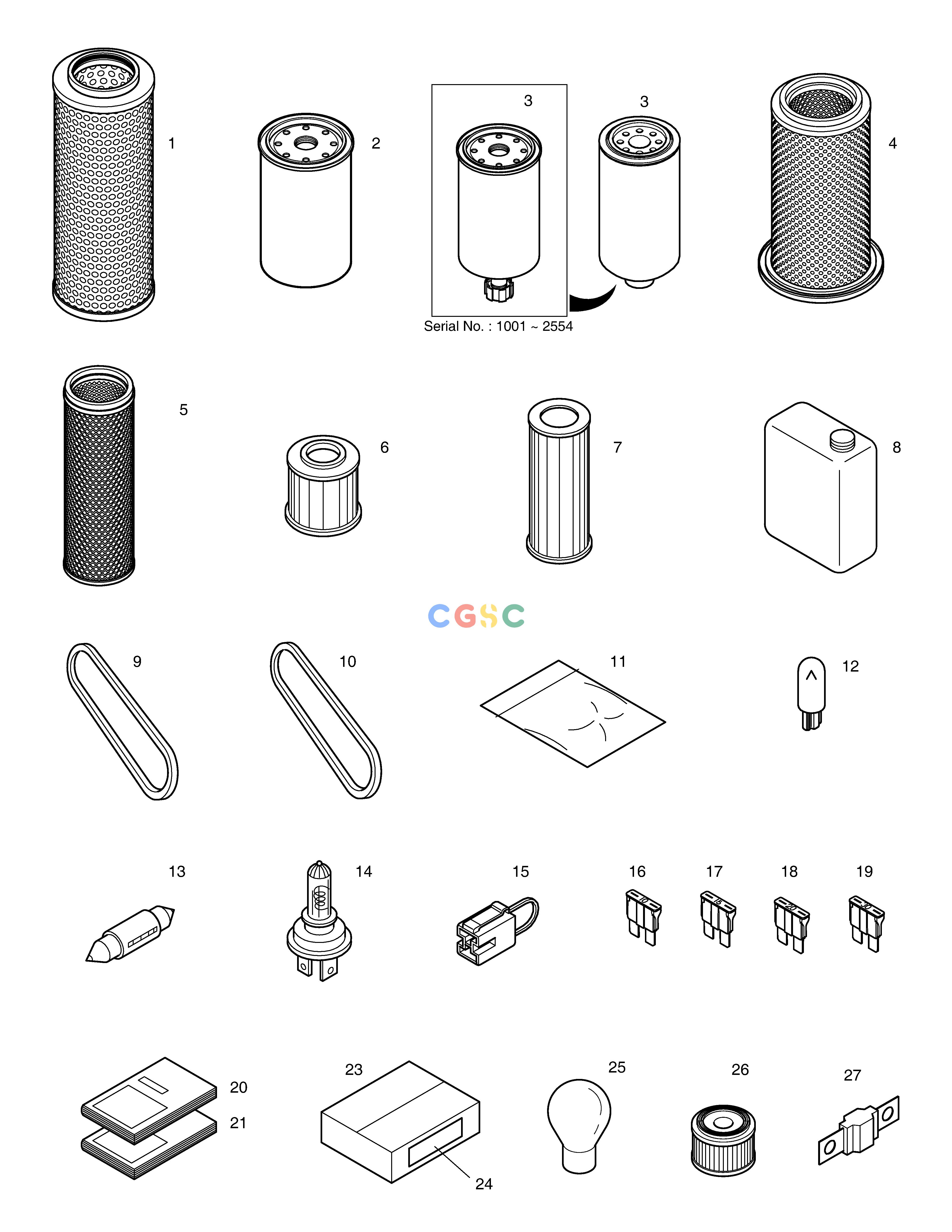 斗山零件查询SPARE PARTS SOLAR 185W-V Doosan parts catalog online