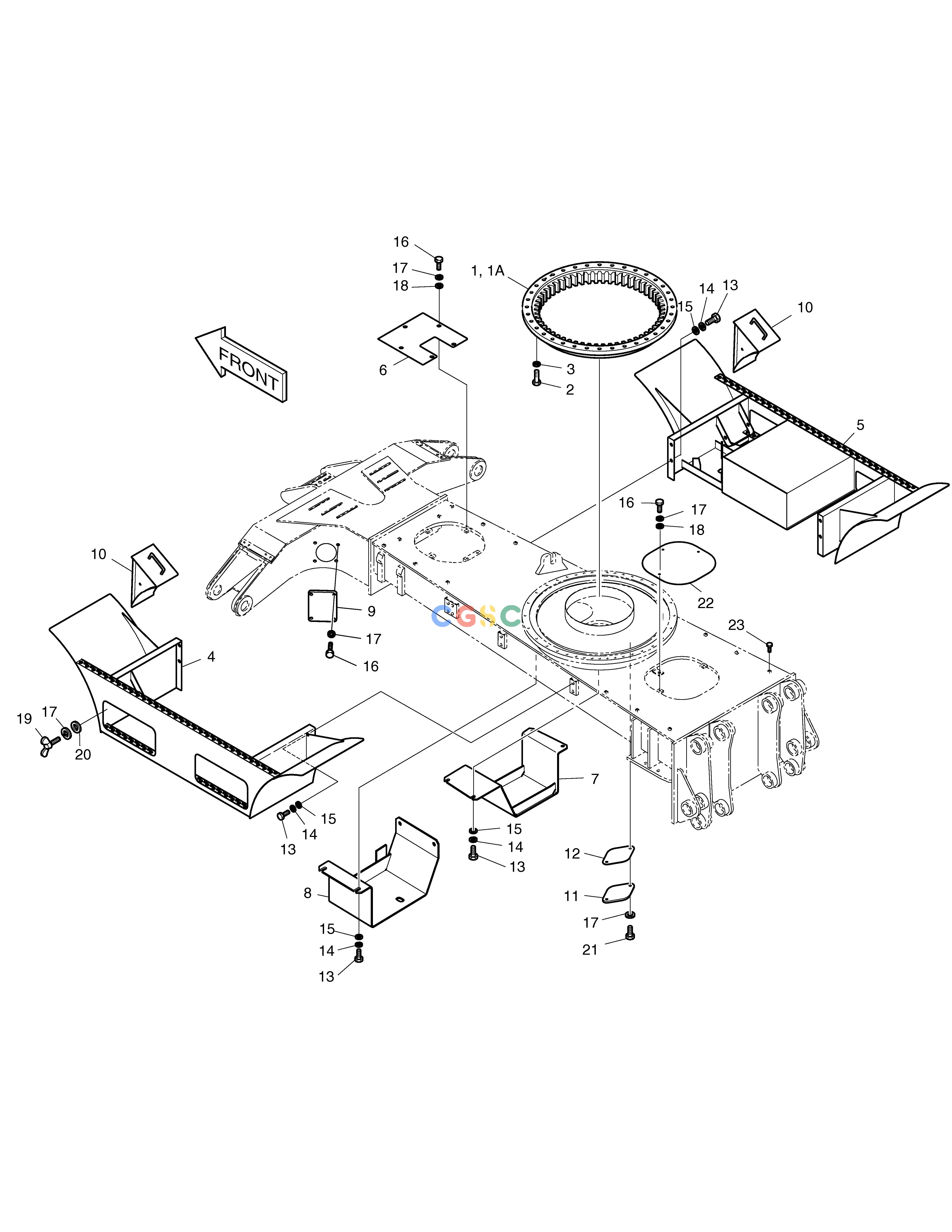 斗山零件查询CHASSIS COMPONENT-EXPORT SOLAR 185W-V Doosan parts catalog online