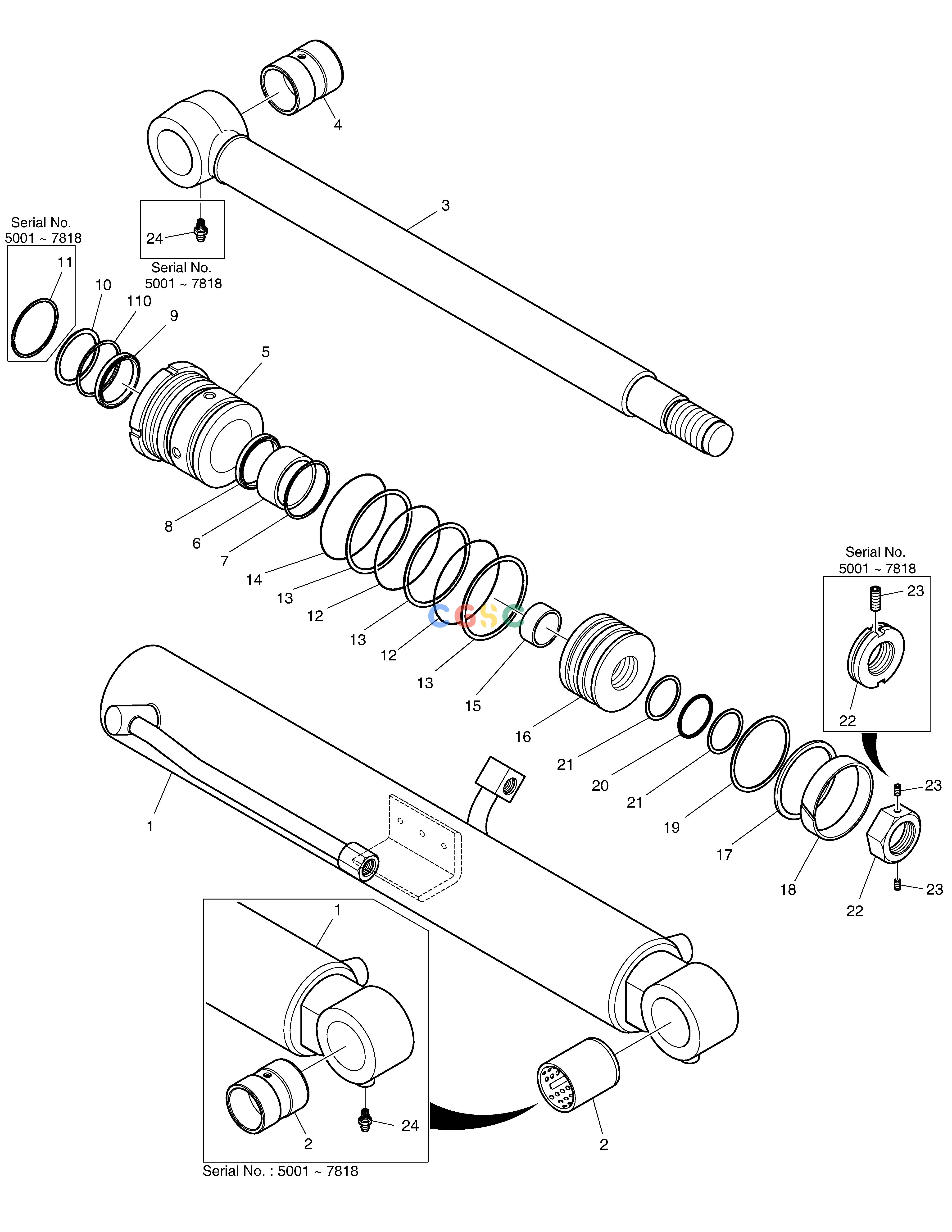 斗山零件查询BOOM CYLINDER - LOCK VALVE DX55W Doosan parts catalog online