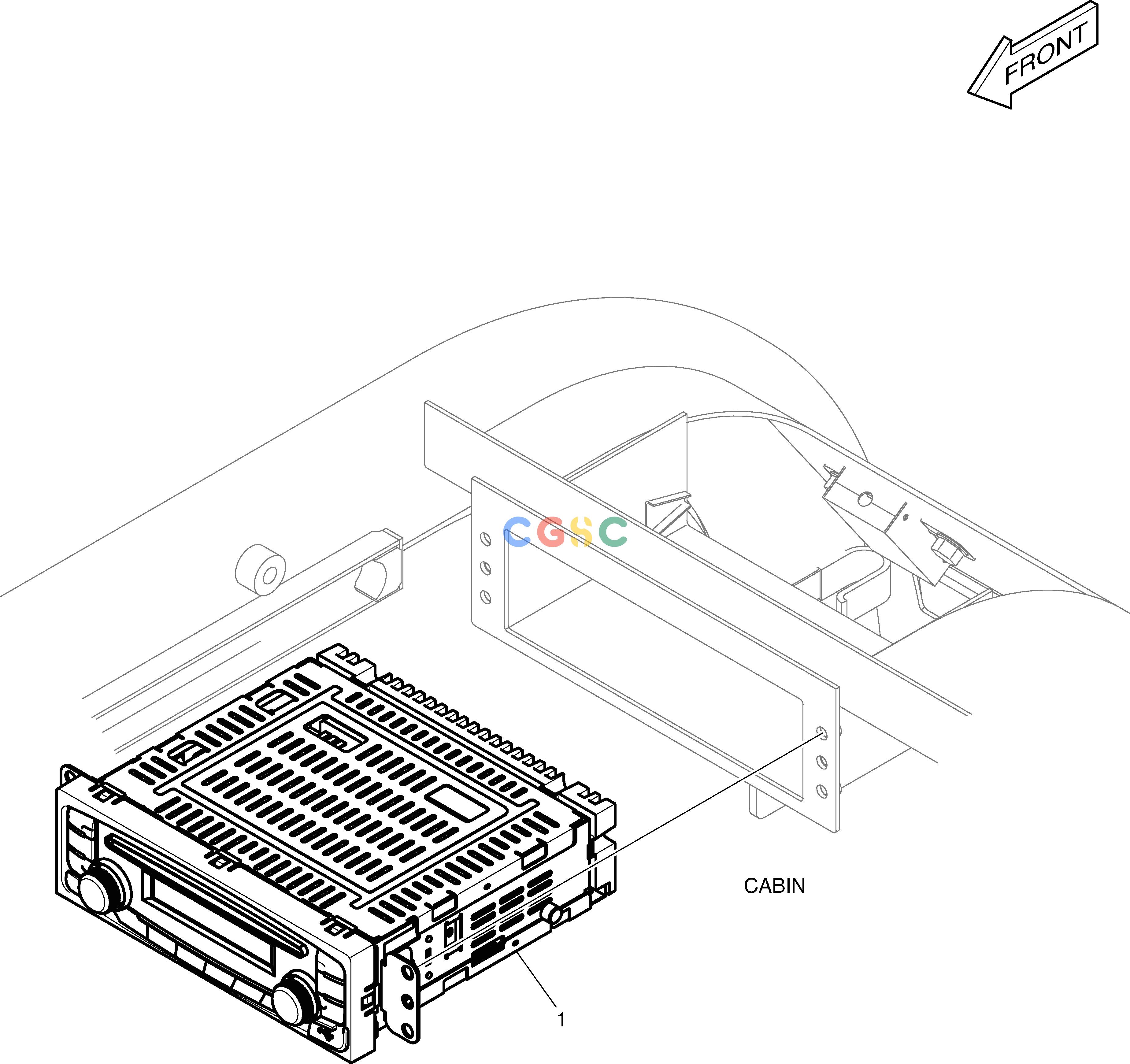 斗山零件查询AUDIO DX55W Doosan parts catalog online