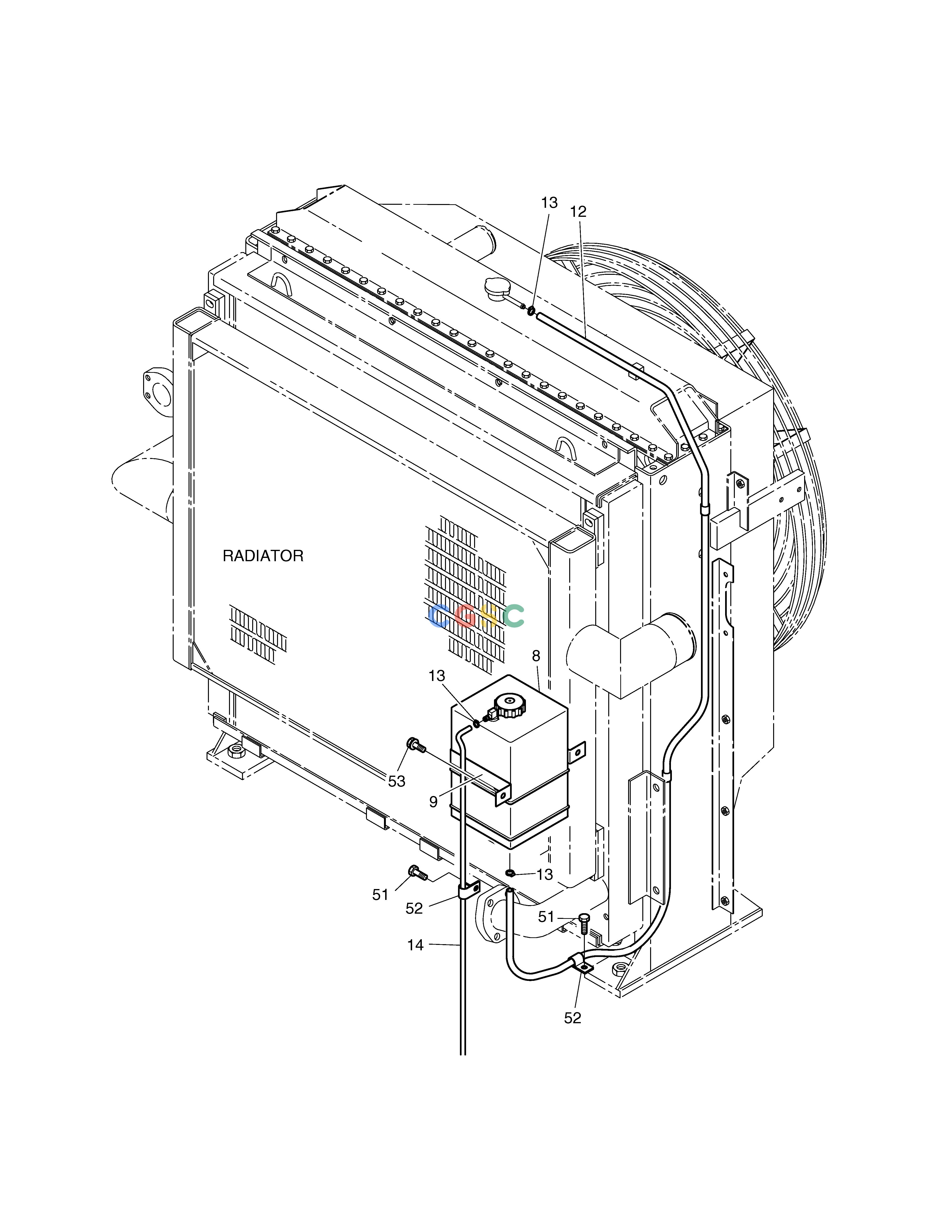 斗山零件查询RESERVE TANK SOLAR 340LC-7 Doosan parts catalog online