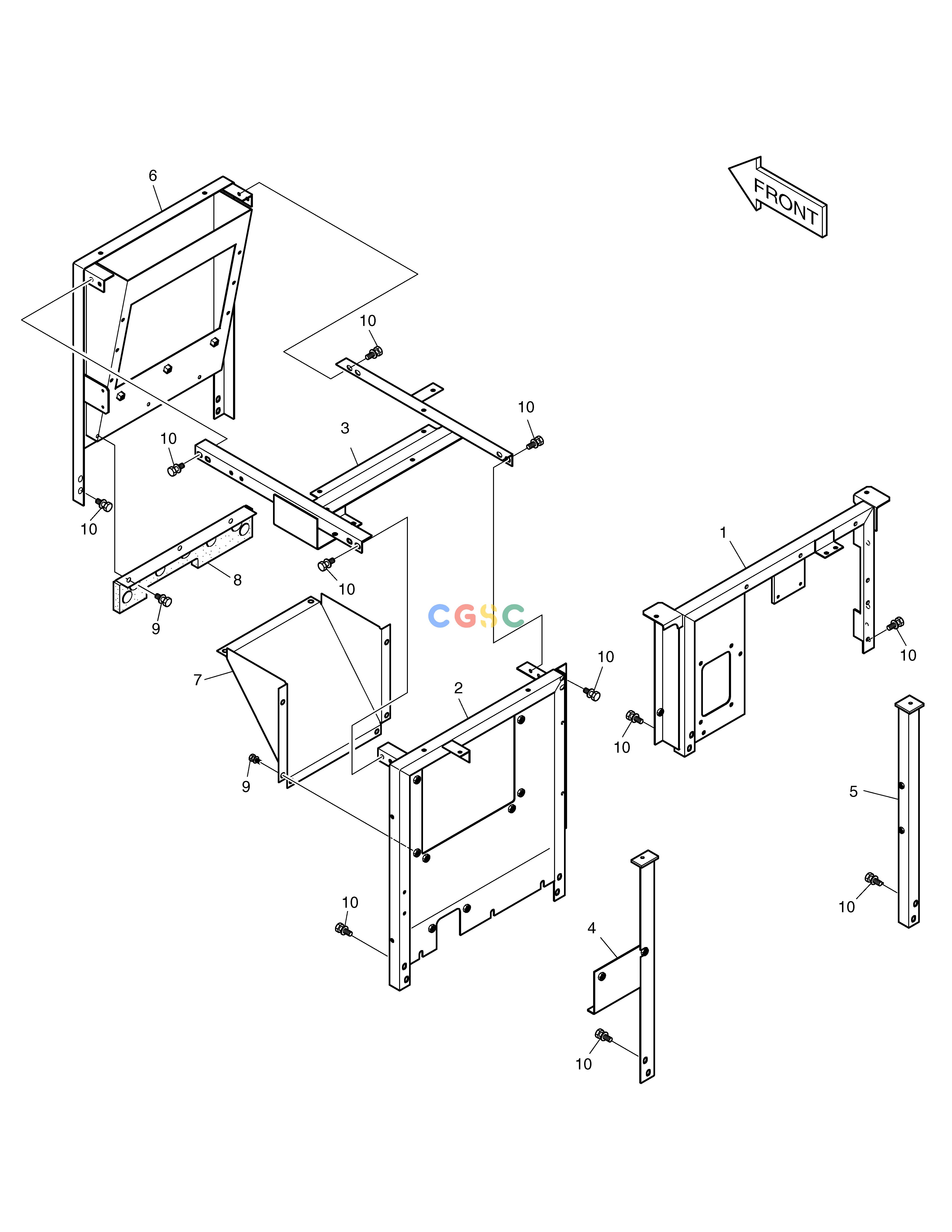斗山零件查询SUPPORT SOLAR 340LC-7 Doosan parts catalog online