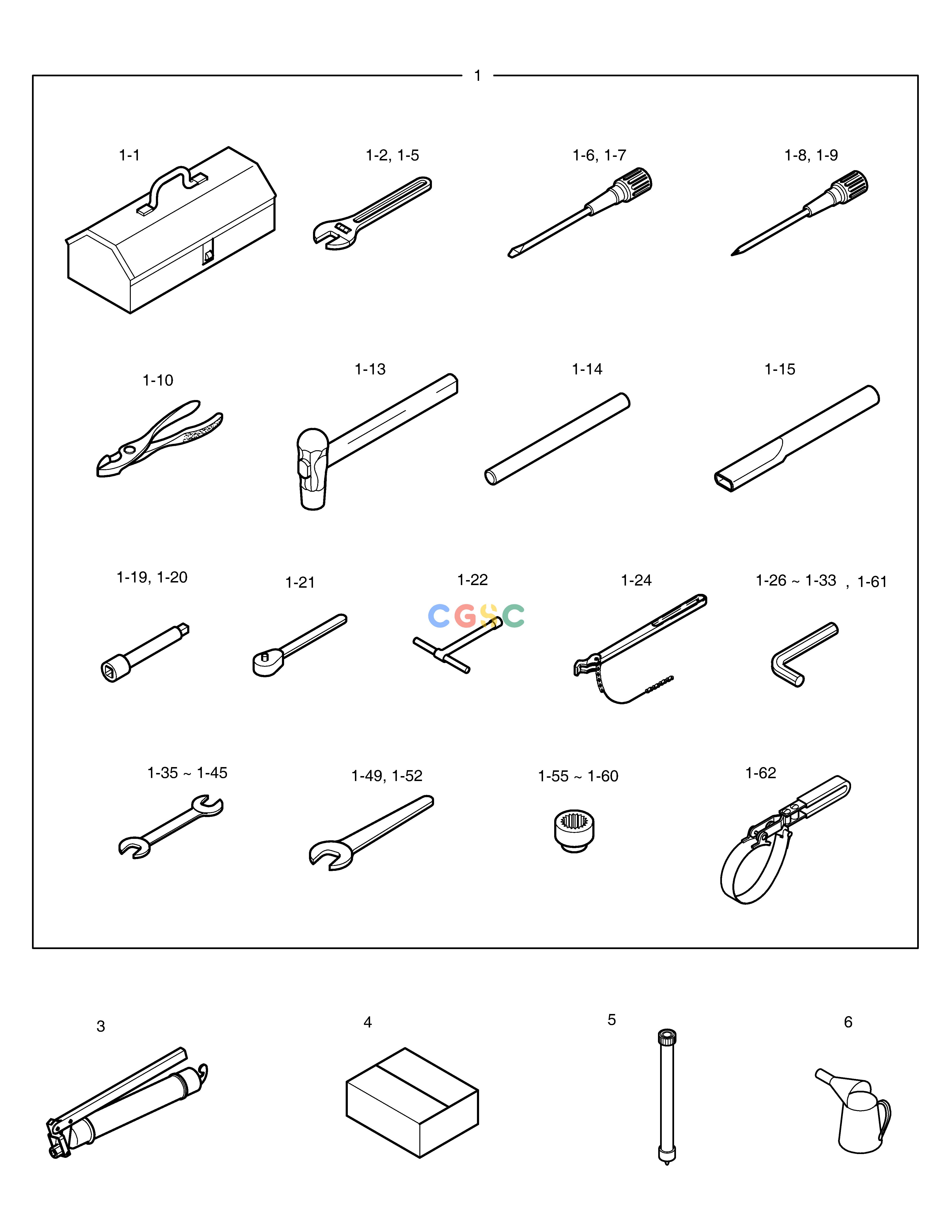 斗山零件查询TOOLS SOLAR 340LC-7 Doosan parts catalog online