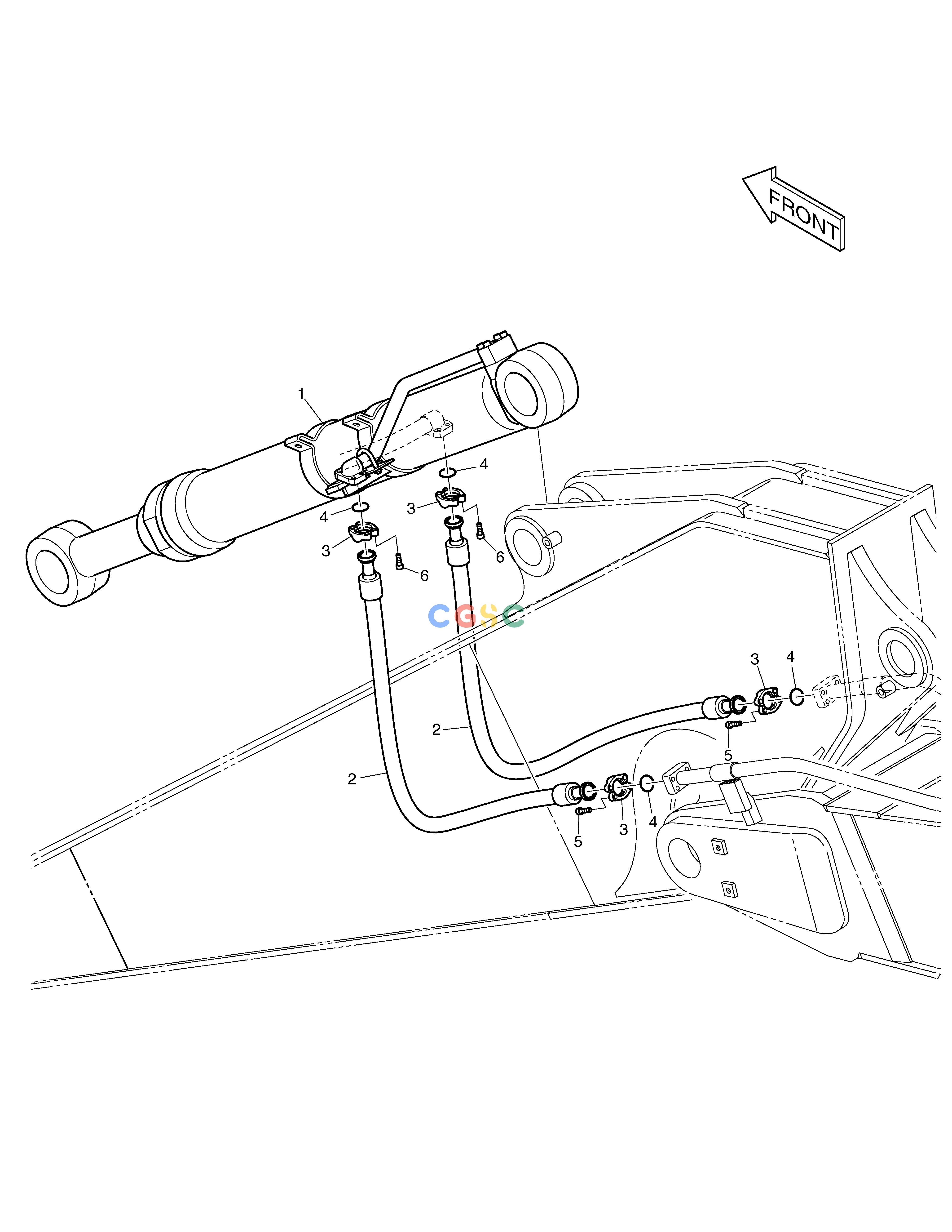 斗山零件查询ARM PIPING-ARM 3.2m SOLAR 340LC-7 Doosan parts catalog online